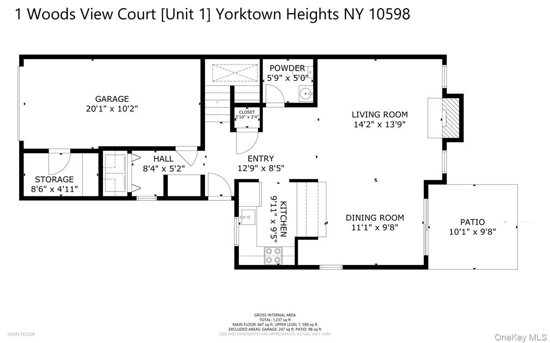 1 Woods View Court # 1, Yorktown Heights, NY 10598