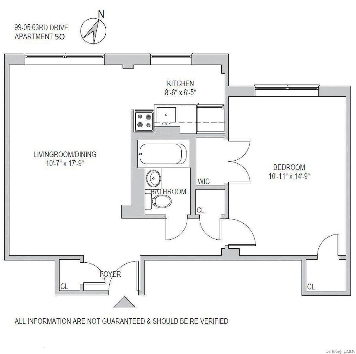 99-05 63 Drive # 5O, Rego Park, NY 11374