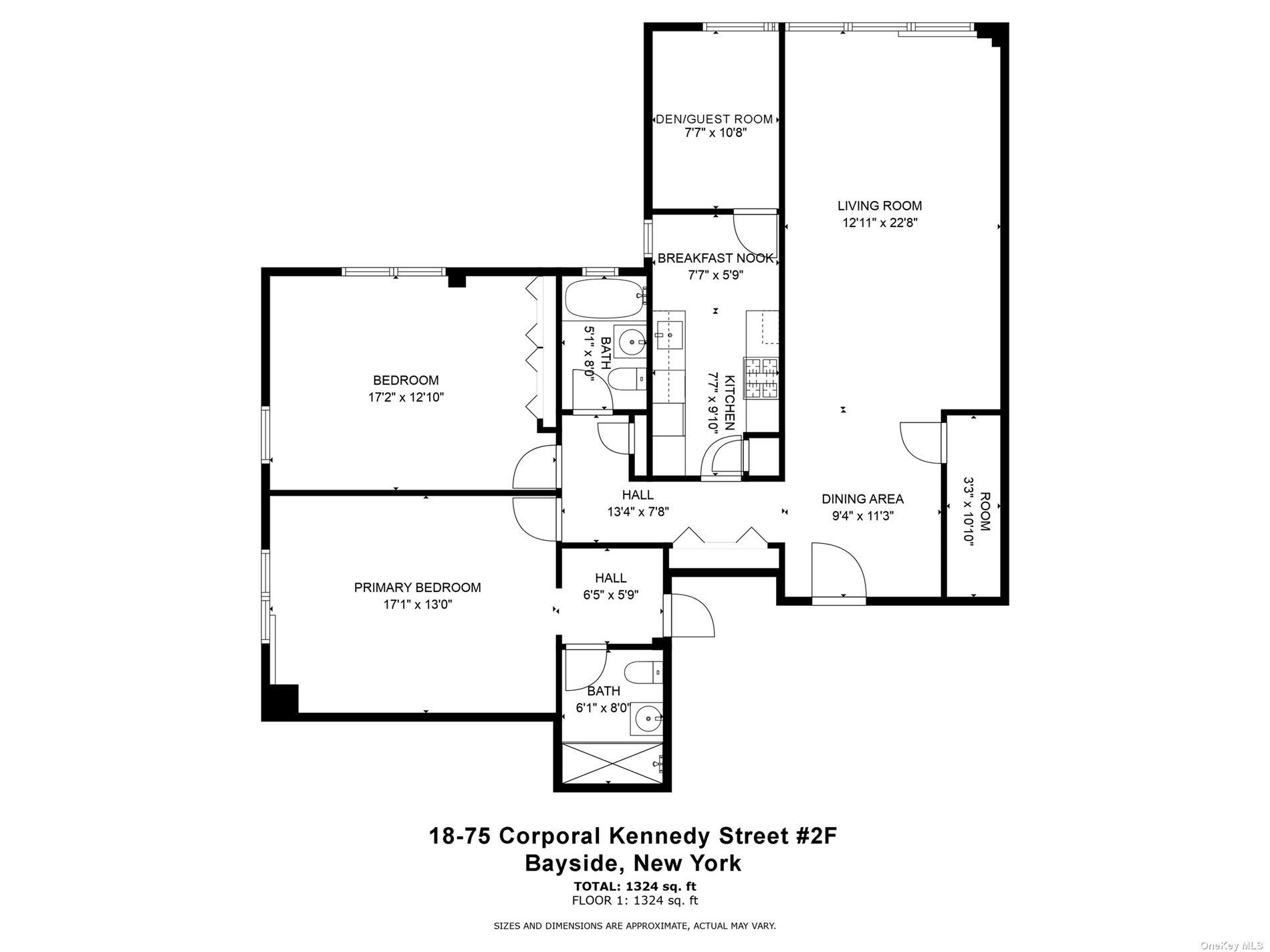 18-75 Corporal Kennedy Street # 2F, Bayside, NY 11360