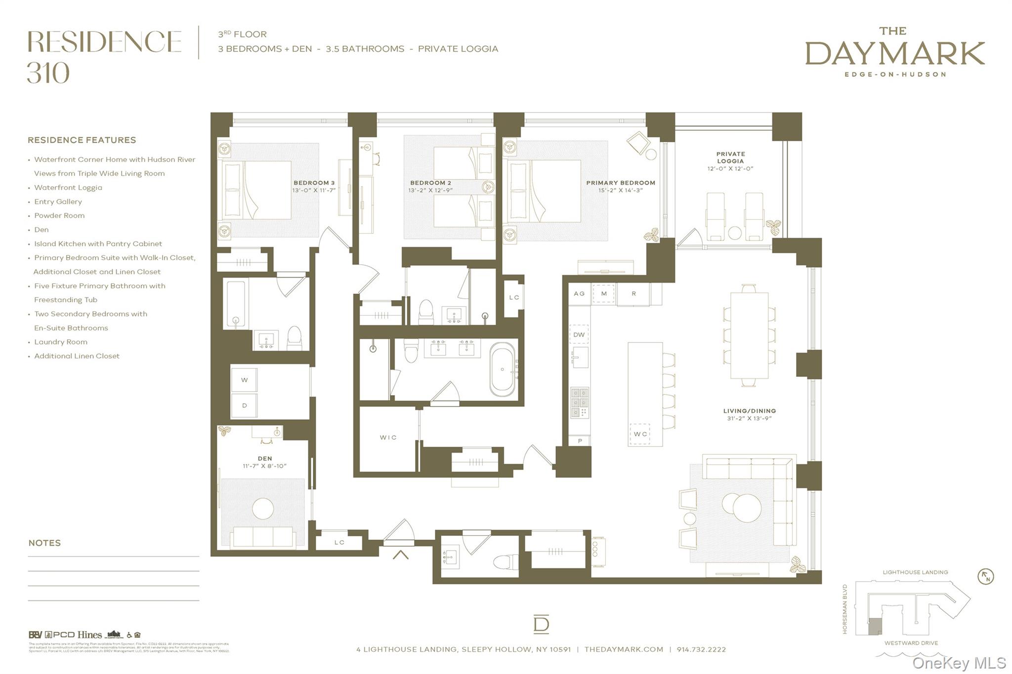 4 Lighthouse Landing # 310, Sleepy Hollow, NY 10591