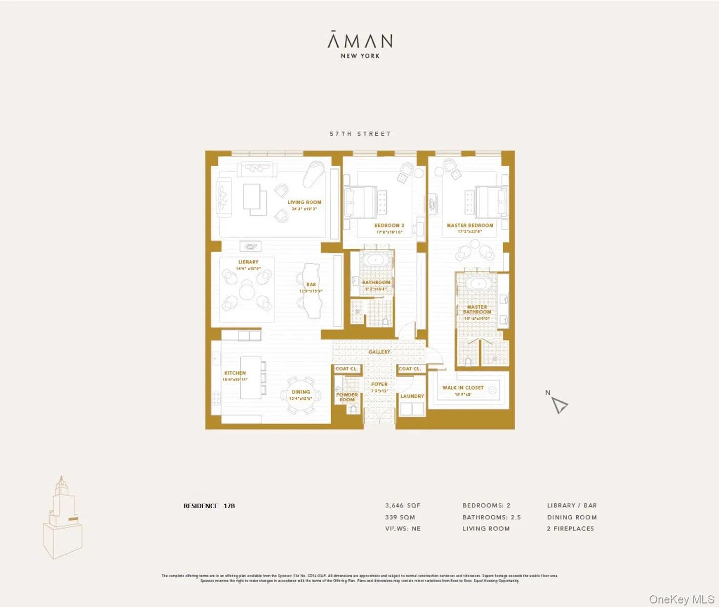730 5th Avenue # 17B, New York (Manhattan), NY 10019