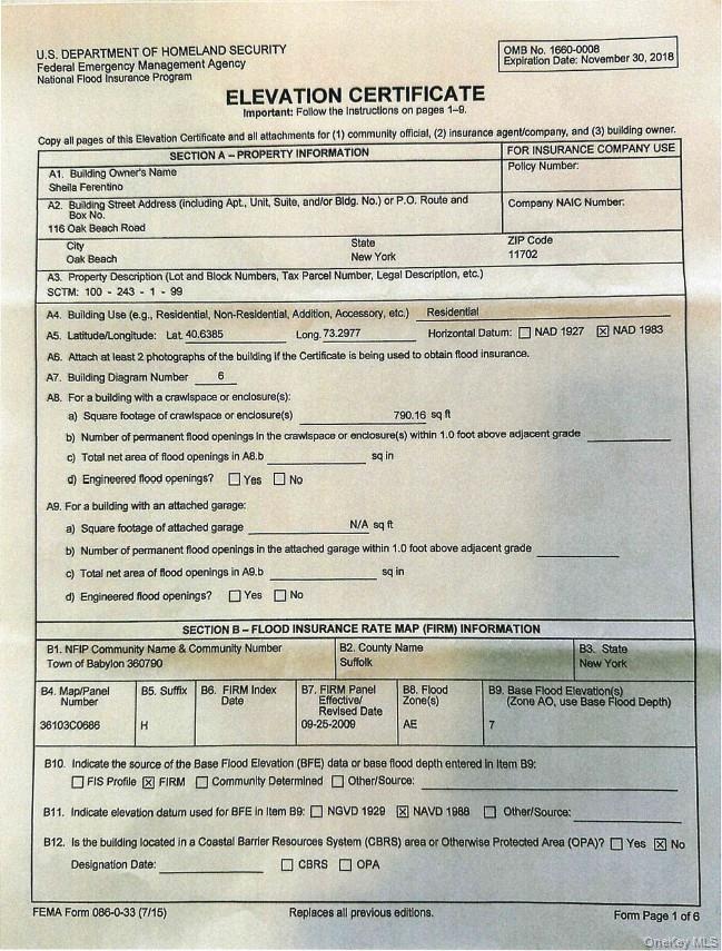 116 Oak Beach Road, Oak Beach, NY 11702