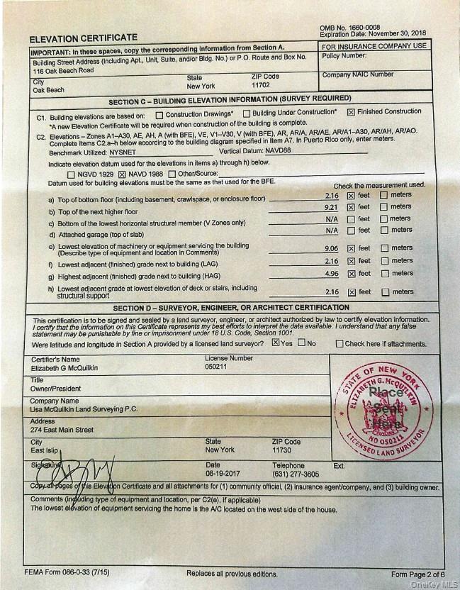 116 Oak Beach Road, Oak Beach, NY 11702