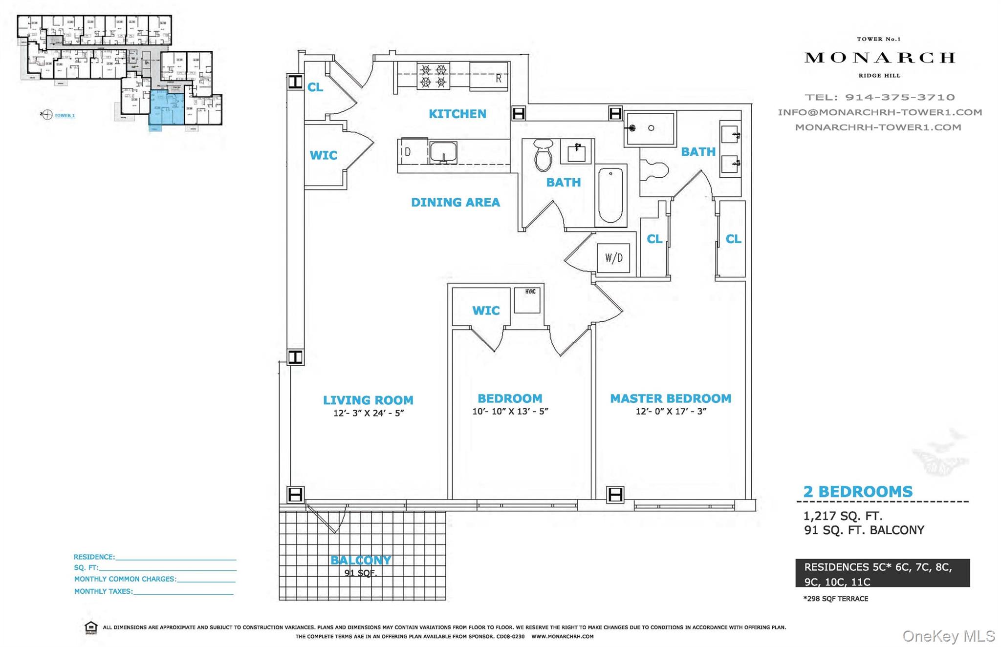 701 Ridge Hill Boulevard # 11C, Yonkers, NY 10710