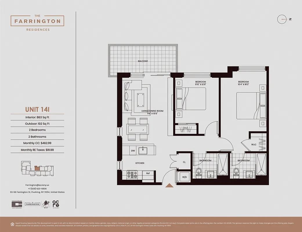 33-66 Farrington Street # 14I, Flushing, NY 11354