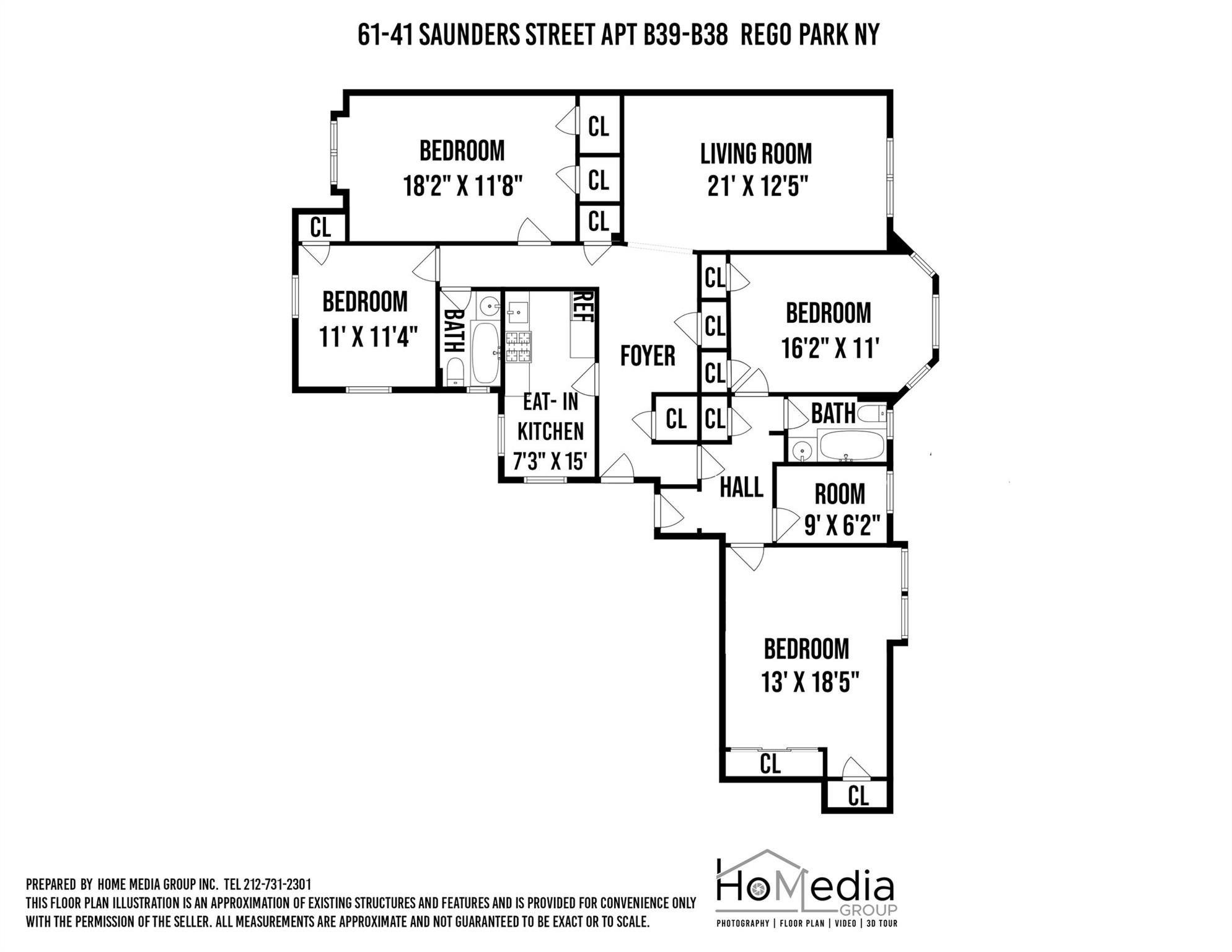 6141 Saunders Street # B38/B39, Rego Park, NY 11374