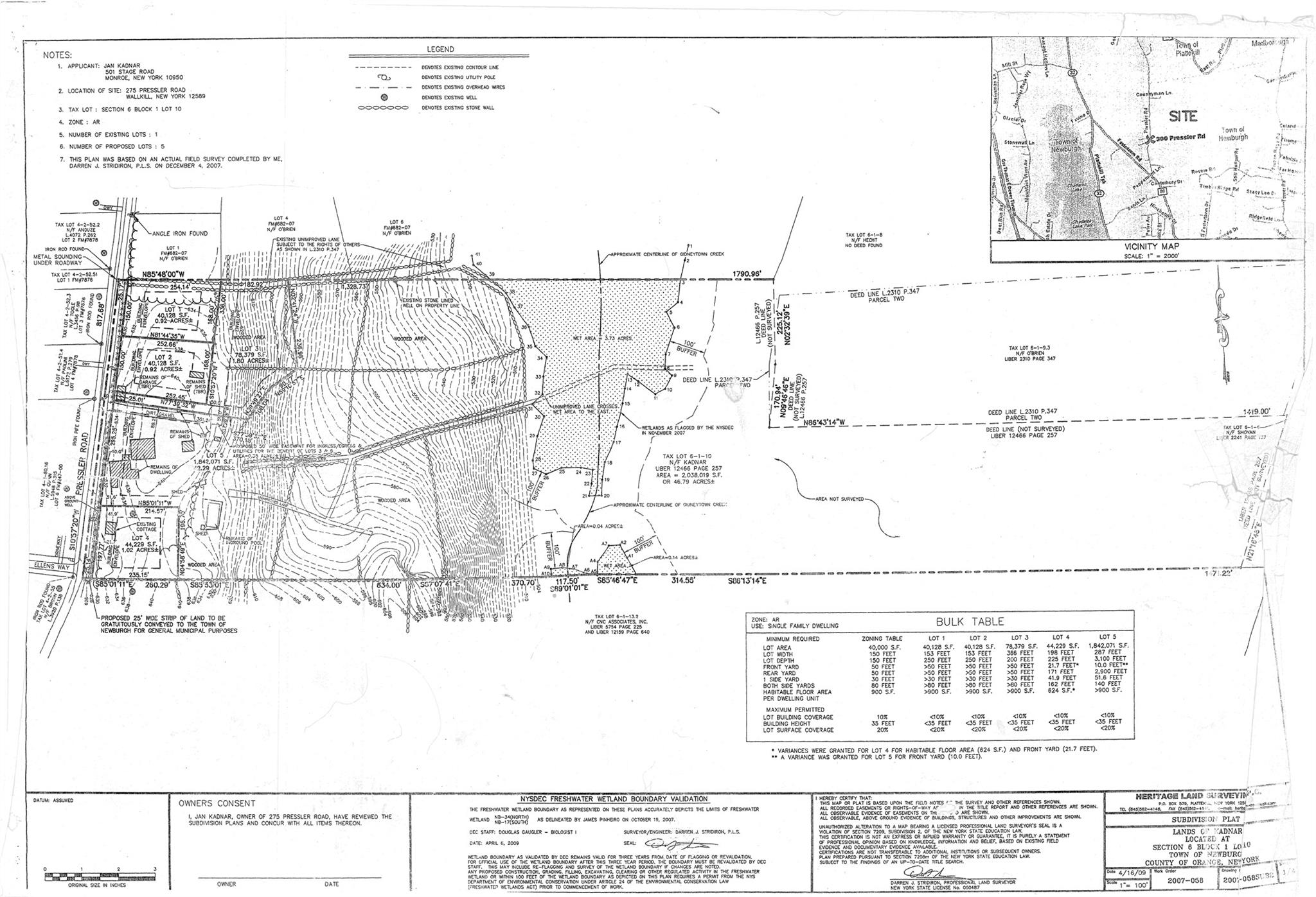 Pressler Road, Wallkill, NY 12589