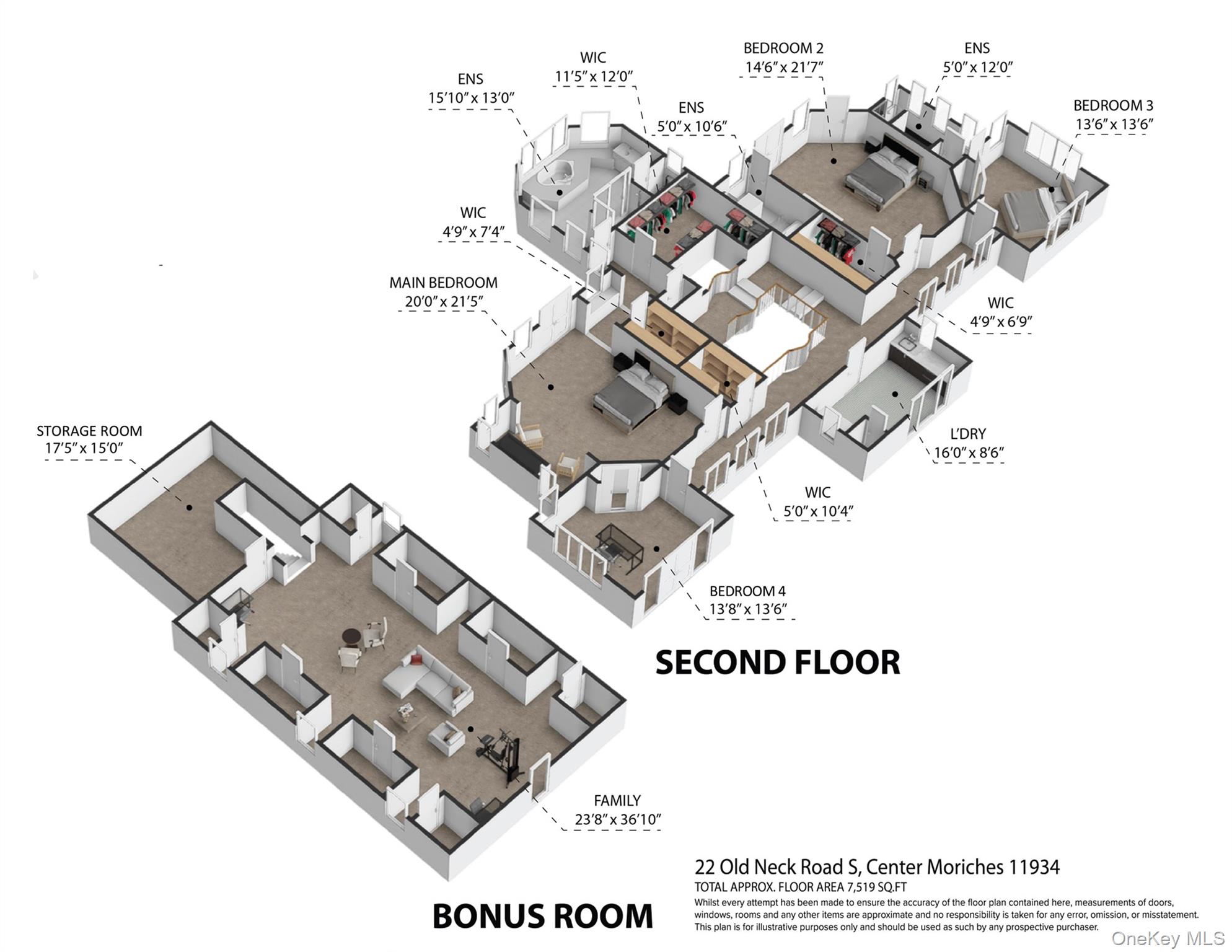 22 Old Neck Road S, Center Moriches, NY 11934