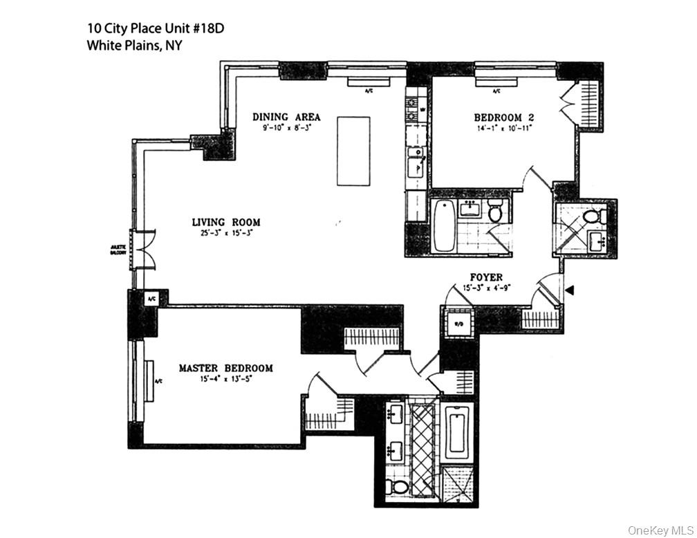 10 City Place # 18D, White Plains, NY 10601