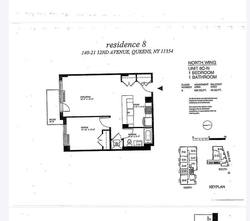 140-21 32nd Avenue # 6C-N, Flushing, NY 11354