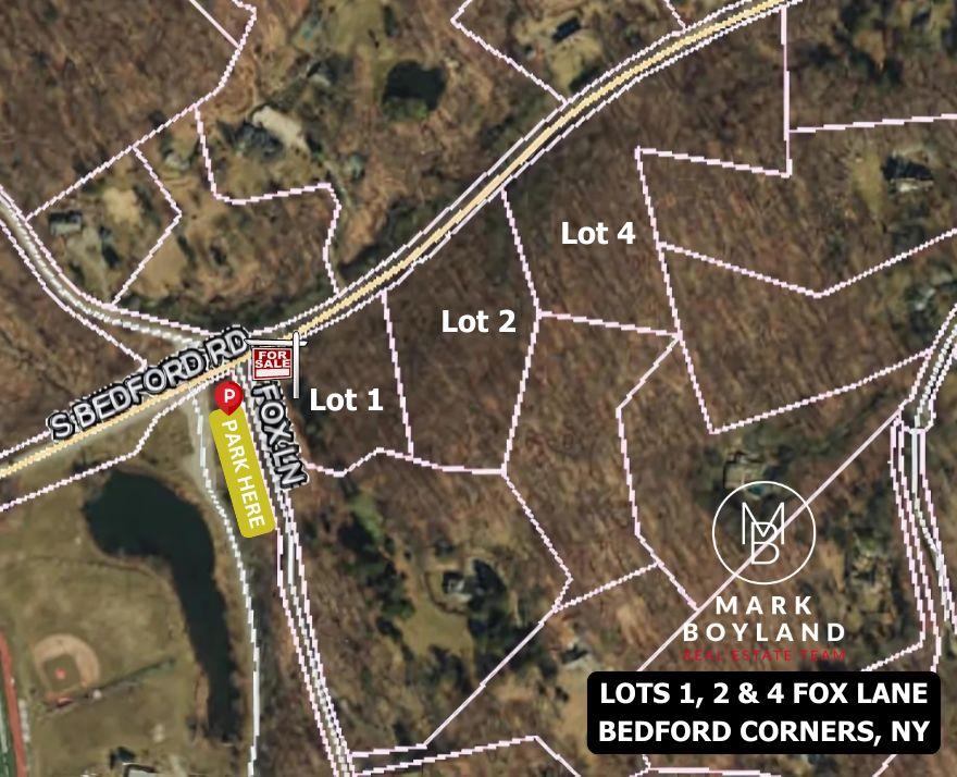 Lot 1, 2 & 4 Fox Lane, Bedford Corners, NY 10549