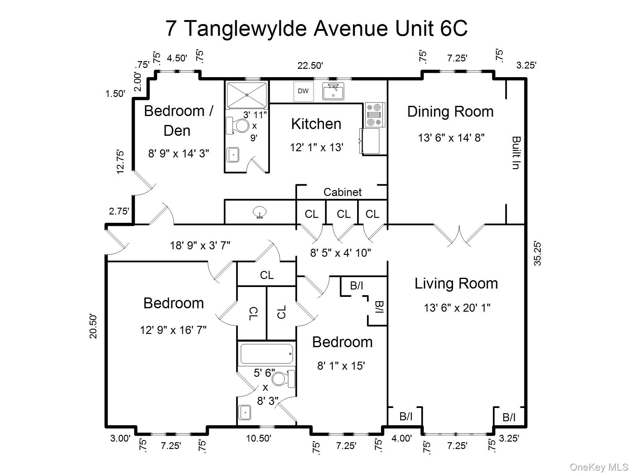 7 Tanglewylde Avenue # 6C, Bronxville, NY 10708