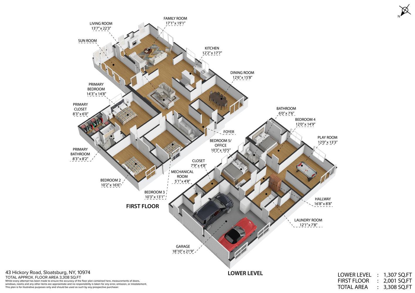 43 Hickory Road, Sloatsburg, NY 10974