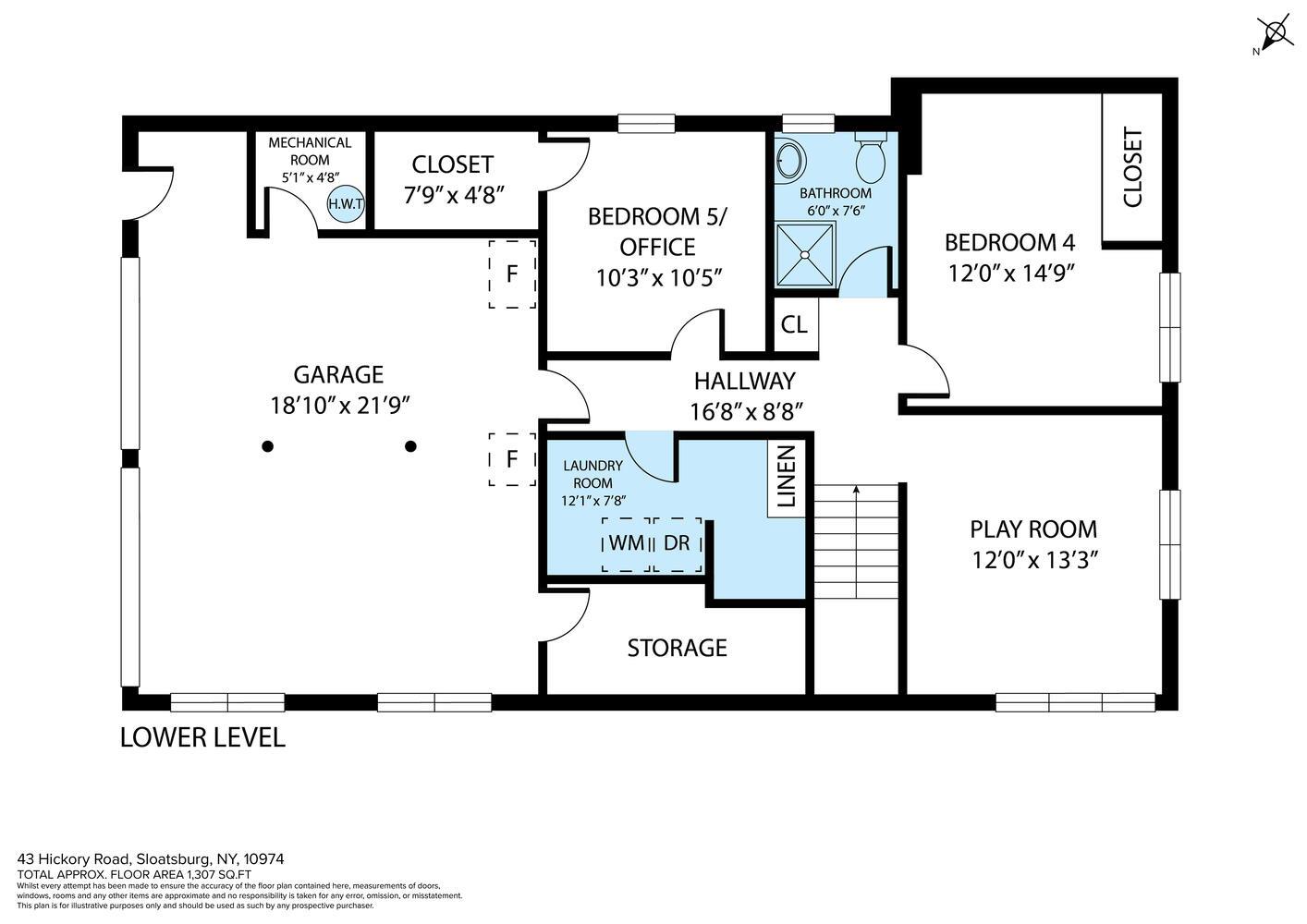 43 Hickory Road, Sloatsburg, NY 10974