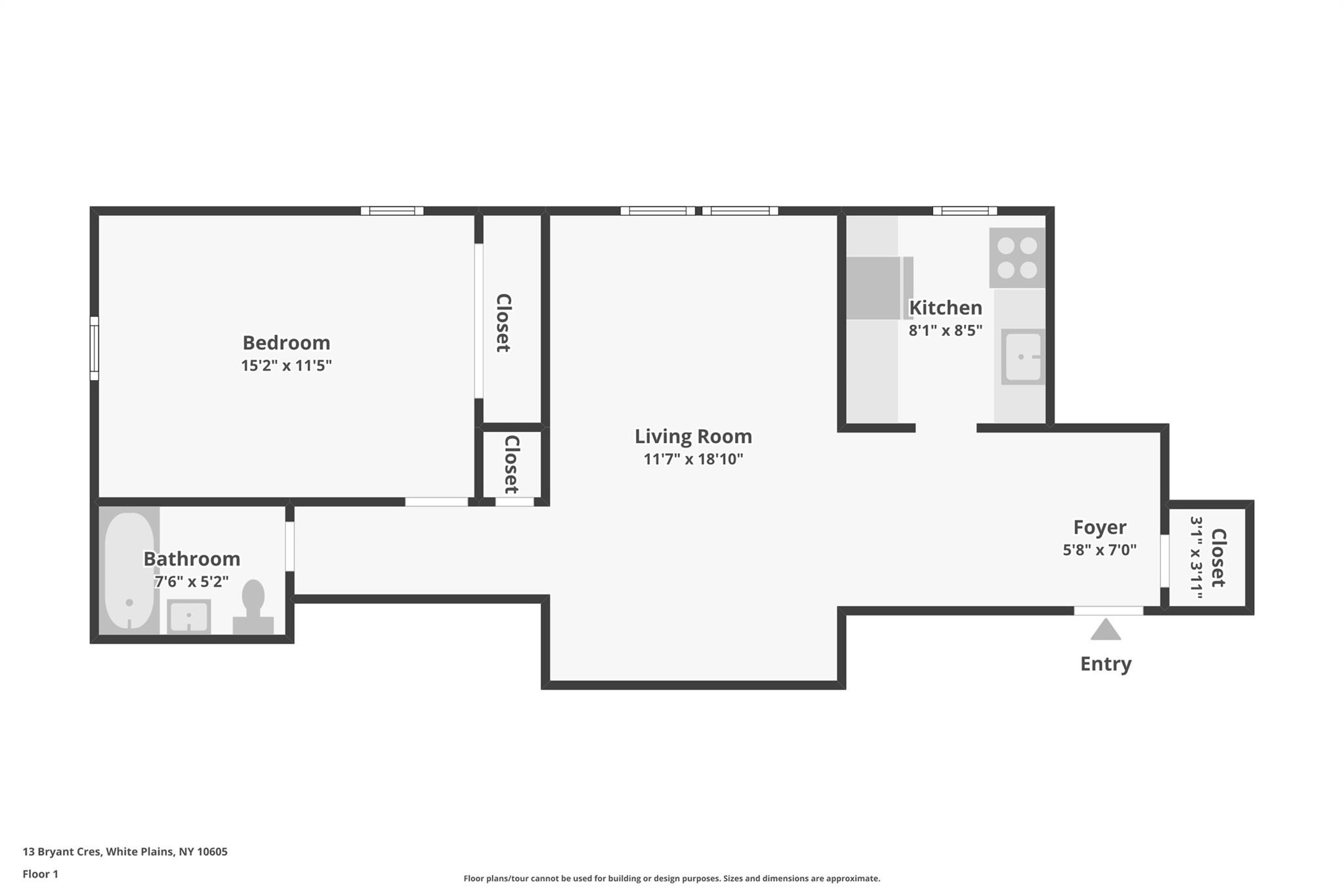 13 Bryant Crescent # 2C, White Plains, NY 10605