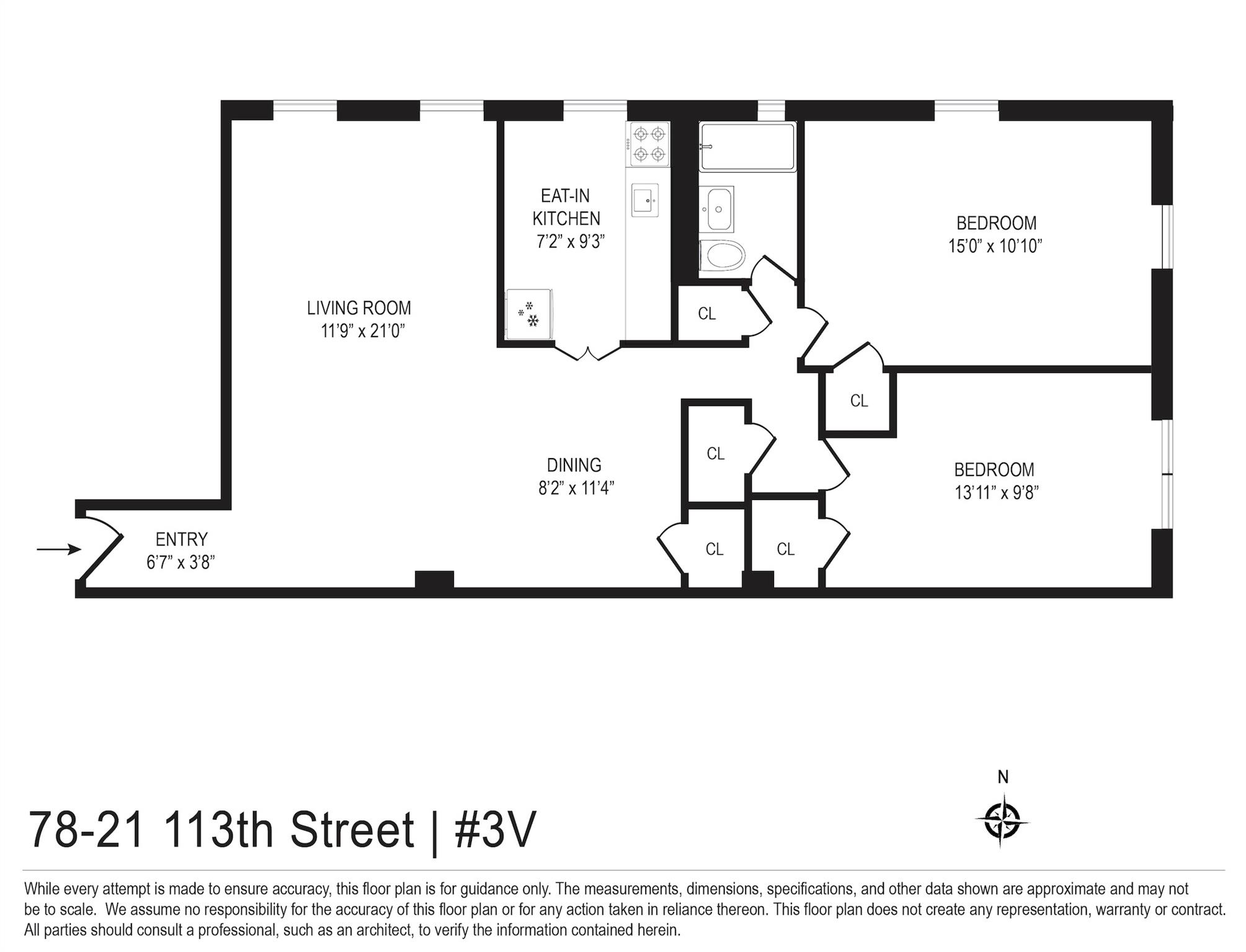 72-81 113th Streets # 3V, Forest Hills, NY 11375