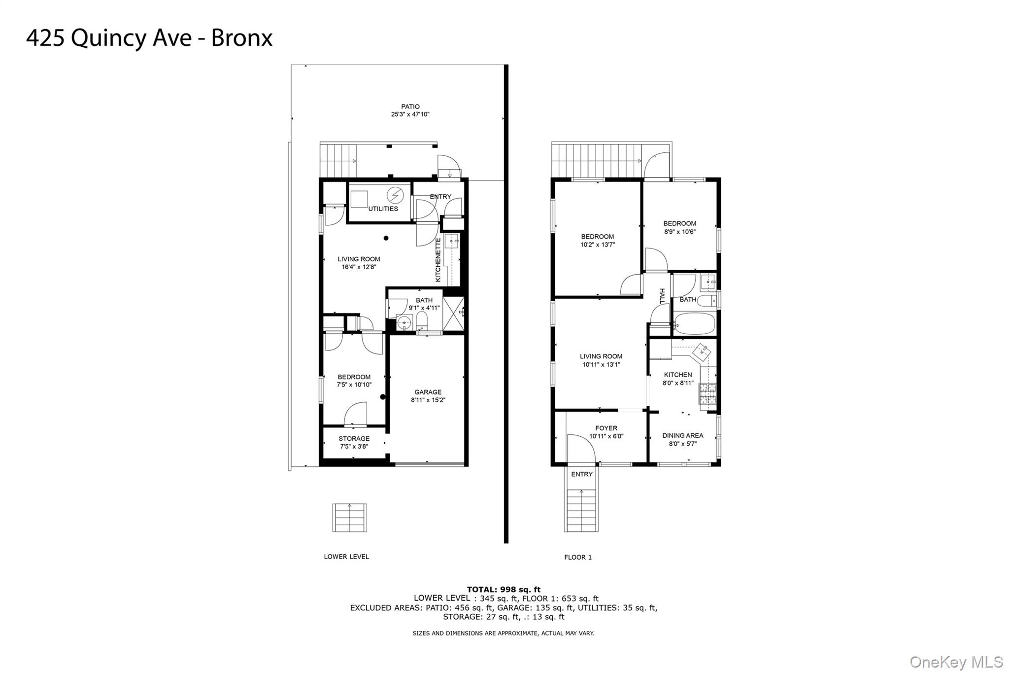 425 Quincy Avenue, Bronx, NY 10465