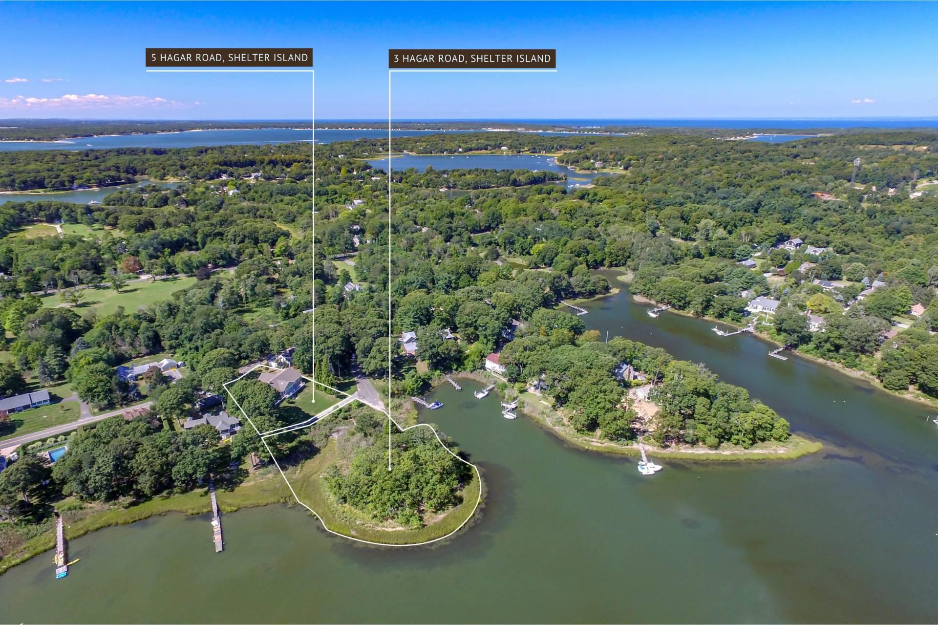 5 + Part 3 Hagar Road, Shelter Island, NY 11964