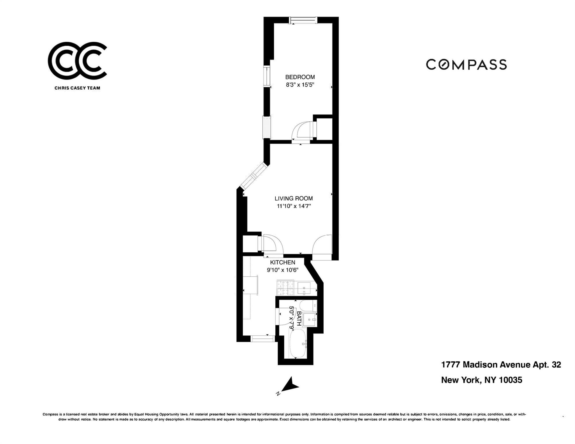 1777 Madison Avenue # 3B, New York (Manhattan), NY 10035
