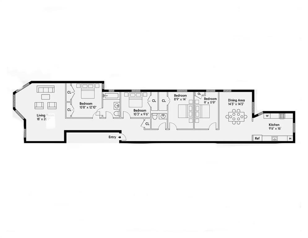 848 Park Place # 4E, Brooklyn, NY 11216