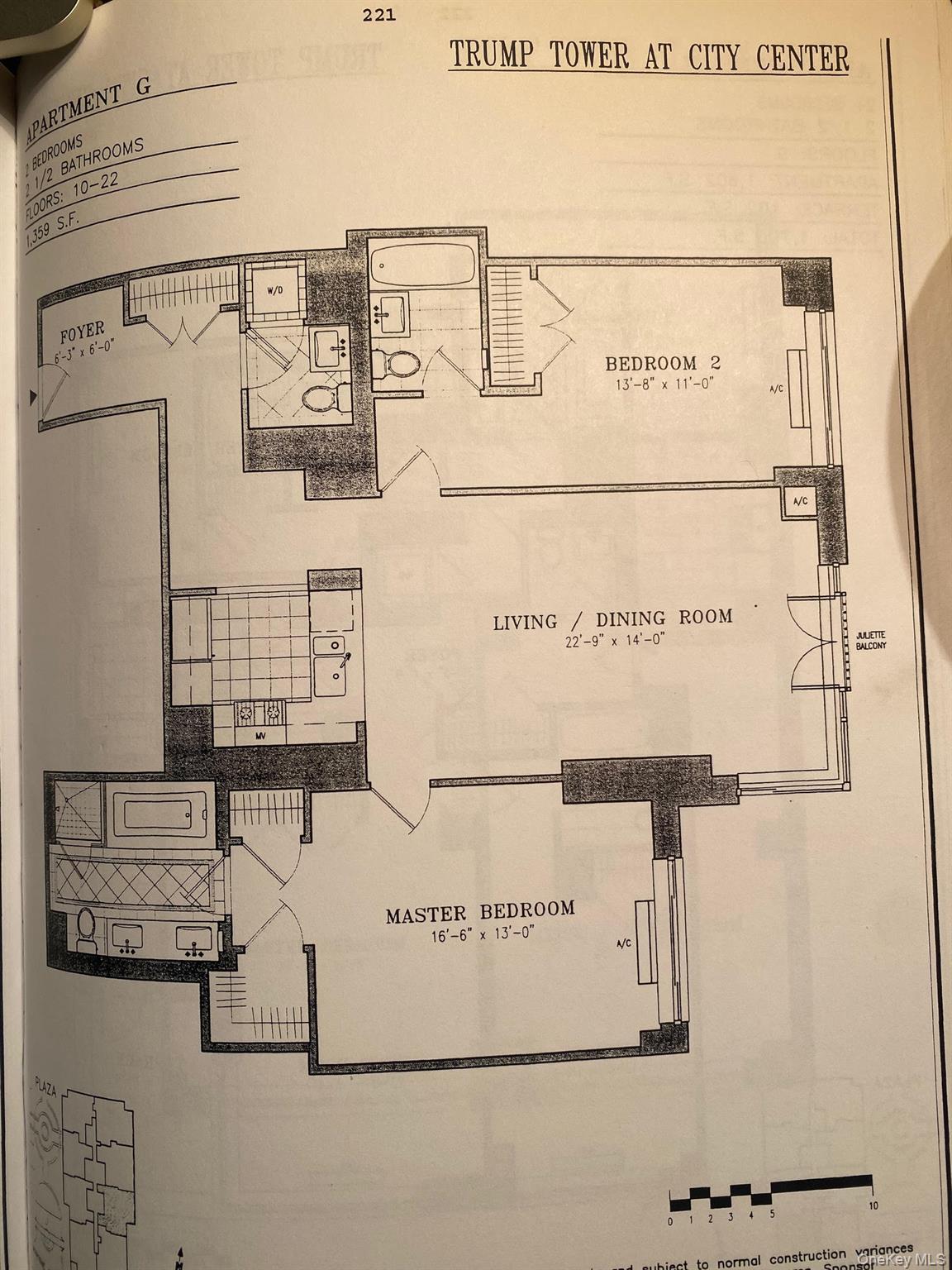 10 City Place # 22G, White Plains, NY 10601