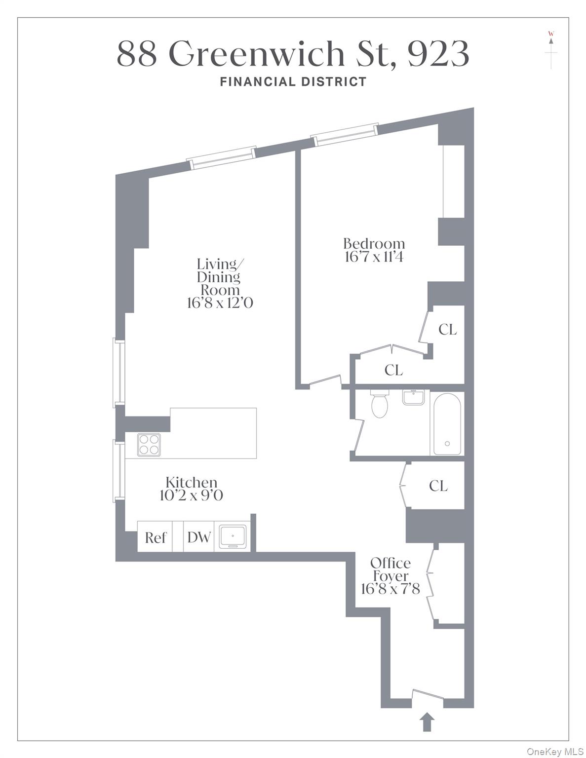 88 Greenwich Street # 923, New York (Manhattan), NY 10006