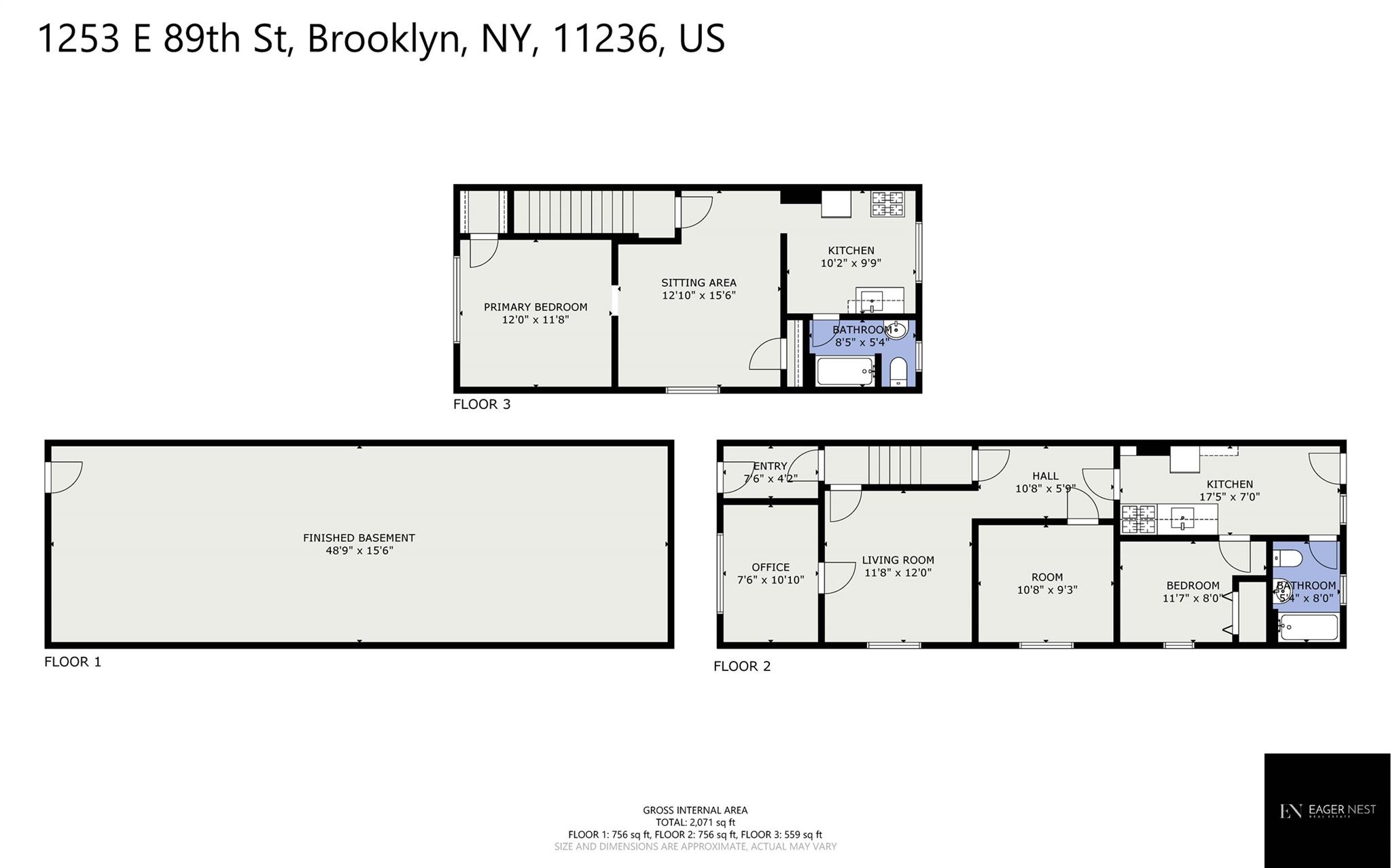 1253 E 89th Street, Brooklyn, NY 11236