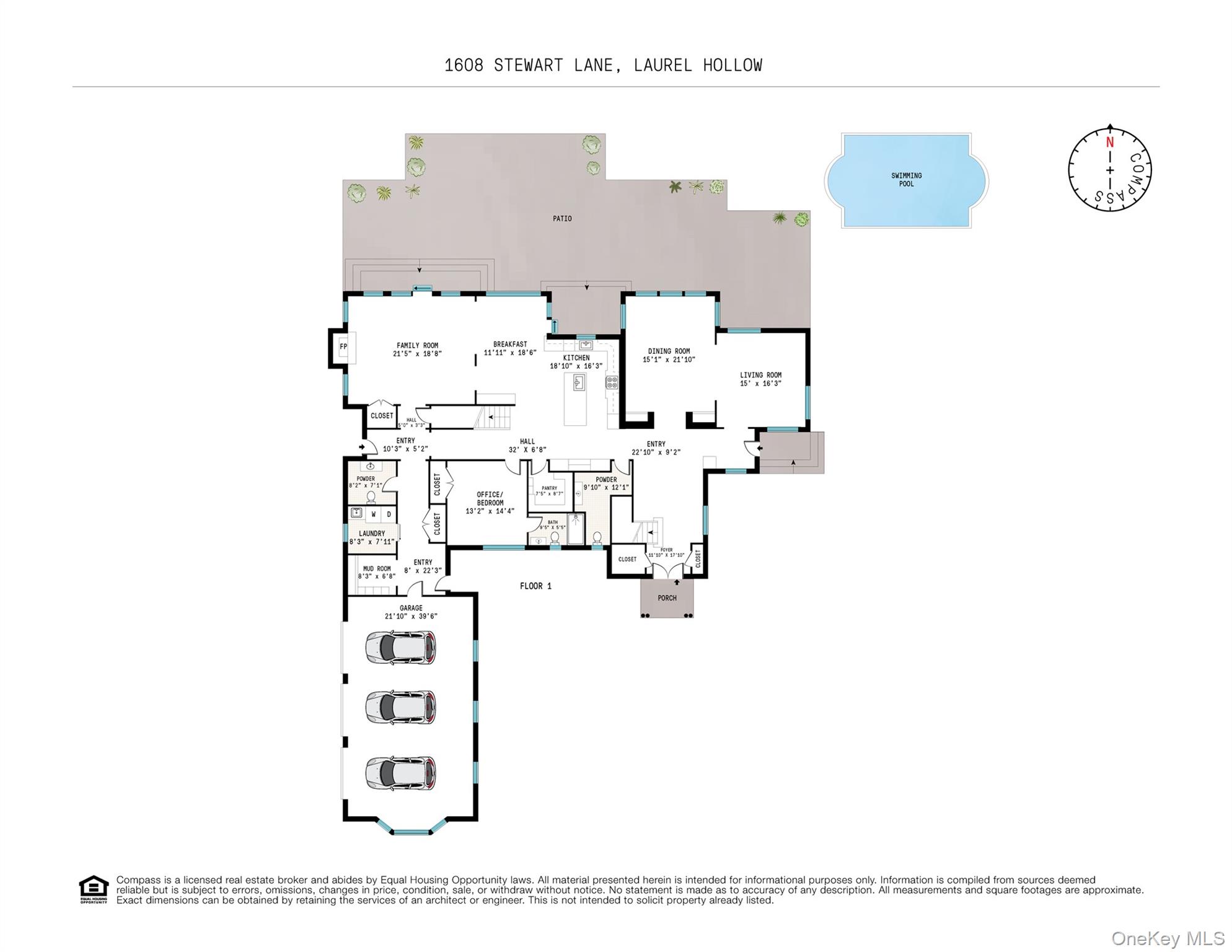 1608 Stewart Lane, Laurel Hollow, NY 11791