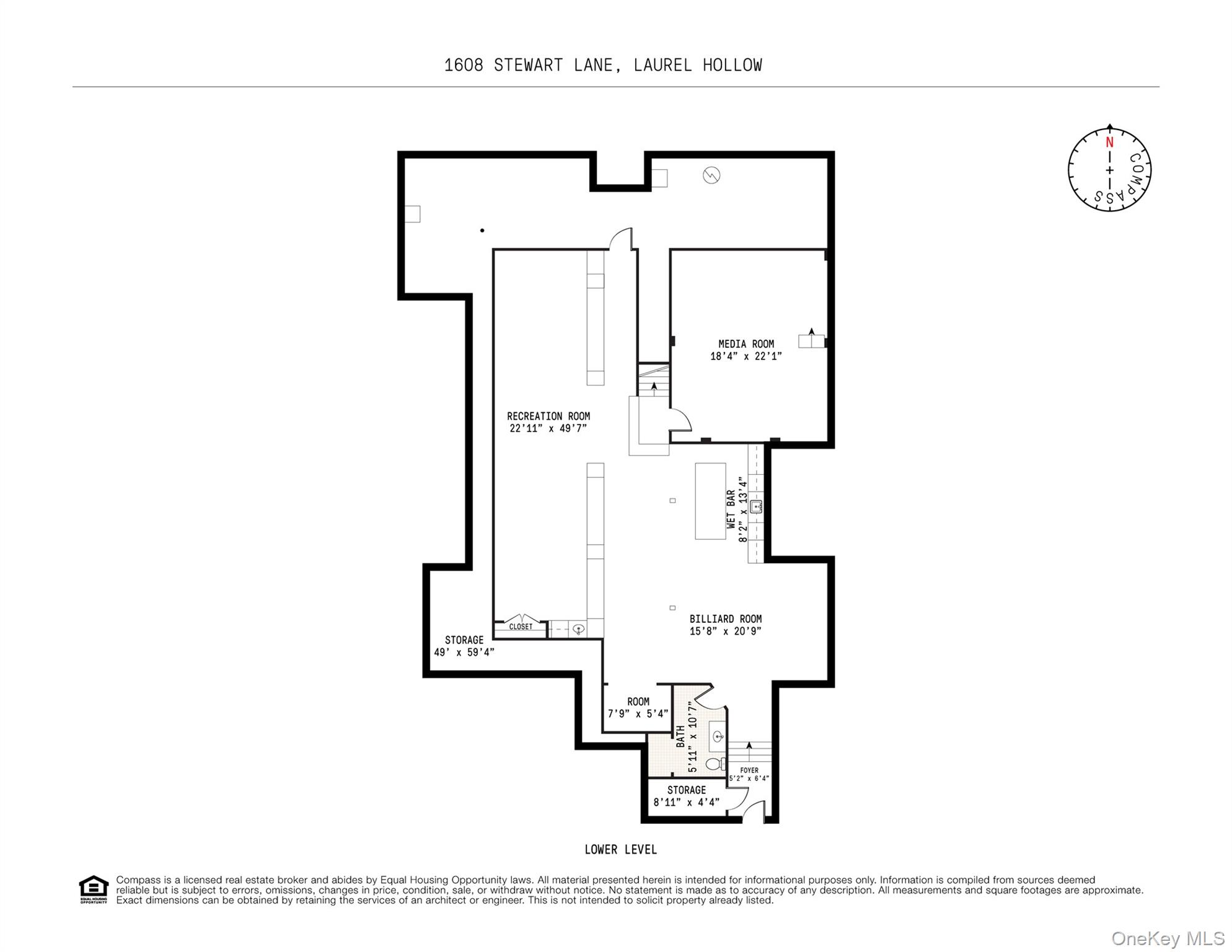 1608 Stewart Lane, Laurel Hollow, NY 11791