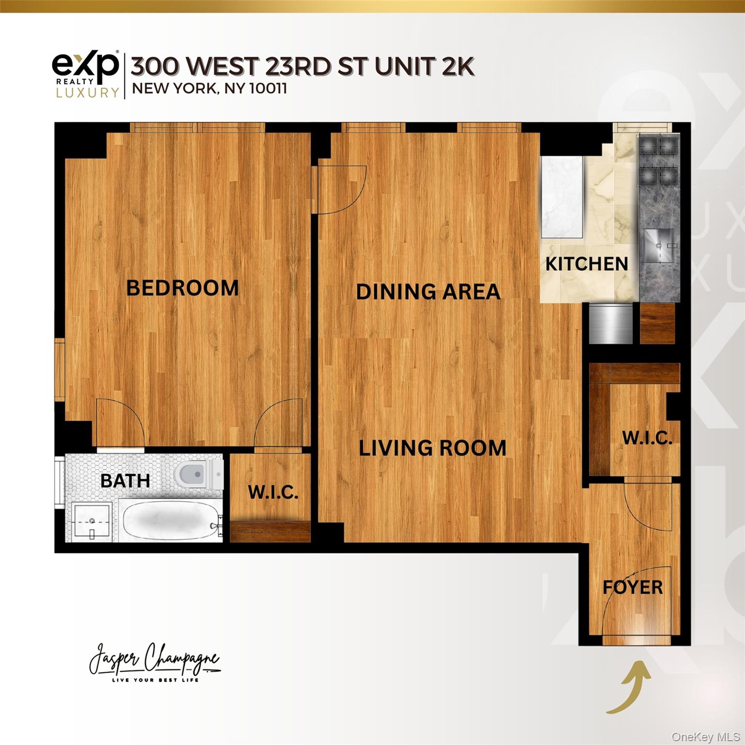 300 W 23rd Street # 2K, New York (Manhattan), NY 10011