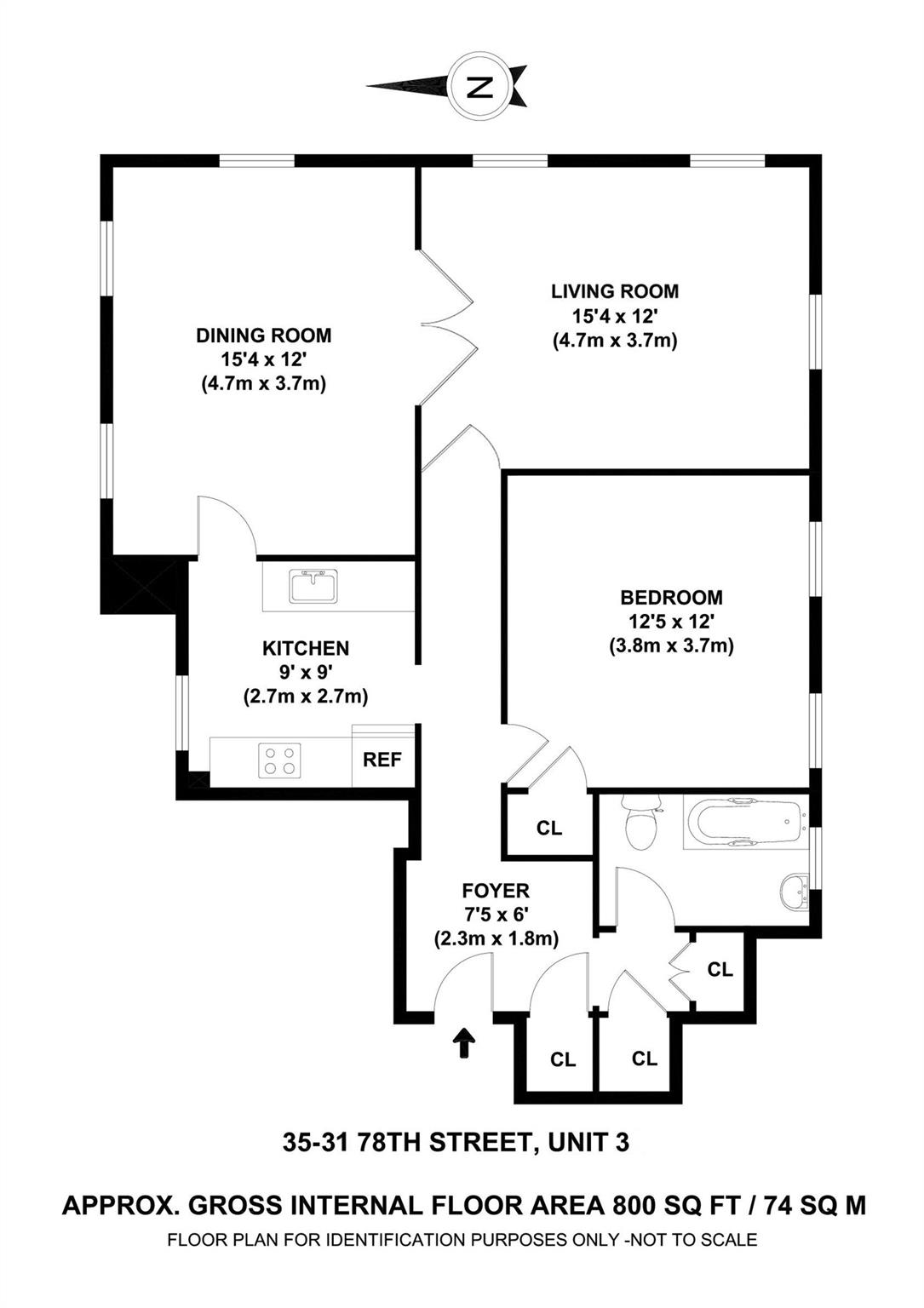 35-31 78 Street # 3, Jackson Heights, NY 11372