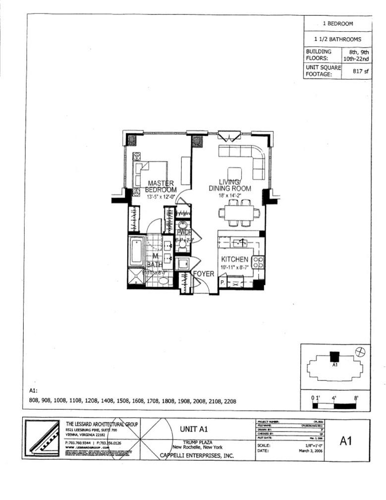175 Huguenot Street # 1808, New Rochelle, NY 10801