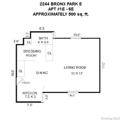2244 Bronx Park E # 1E, Bronx, NY 10467