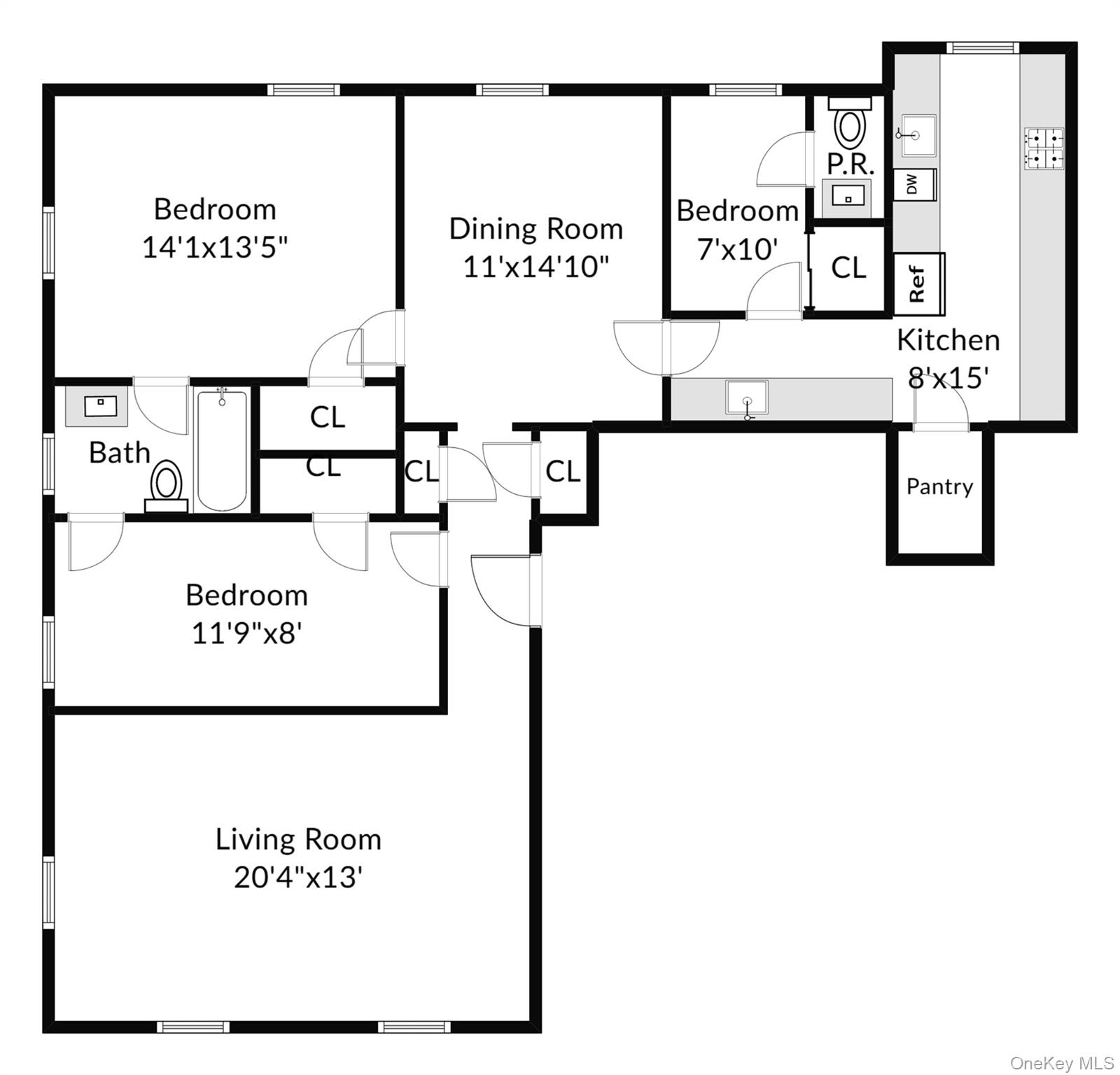 3 Alden Place # 1A, Bronxville, NY 10708