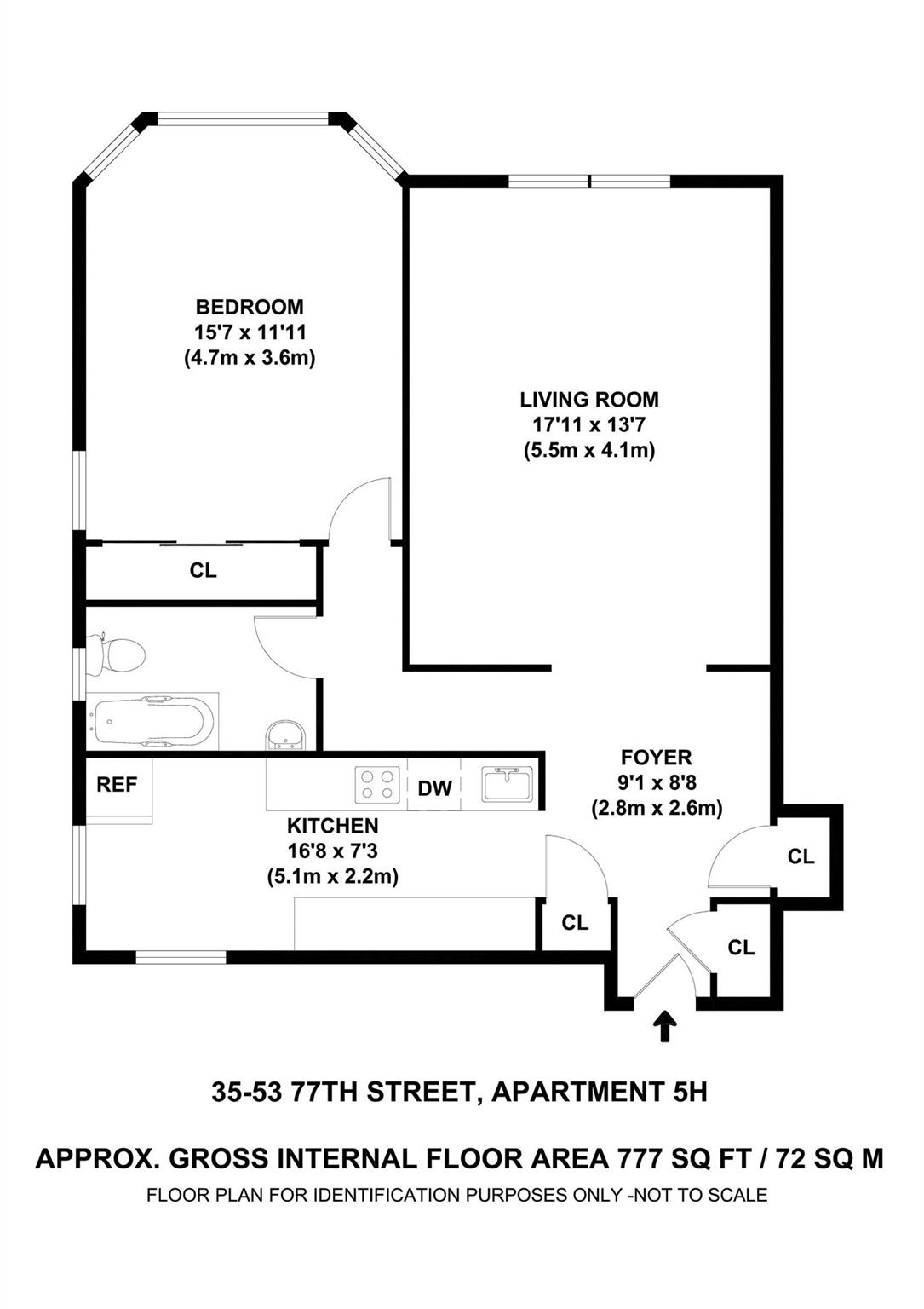 35-53 77th Street # 5H, Jackson Heights, NY 11372