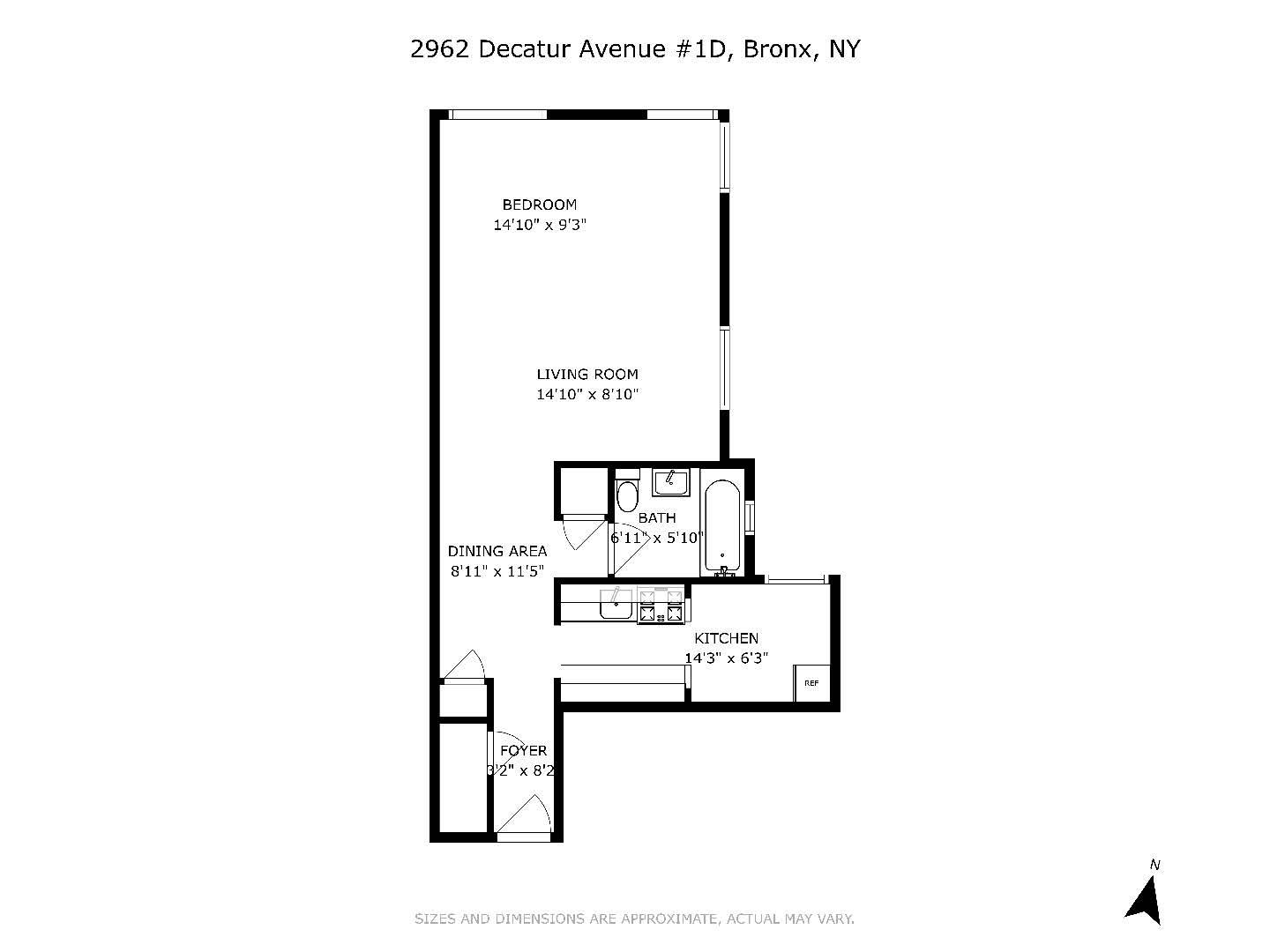 2962 Decatur Avenue # 1D, Bronx, NY 10458