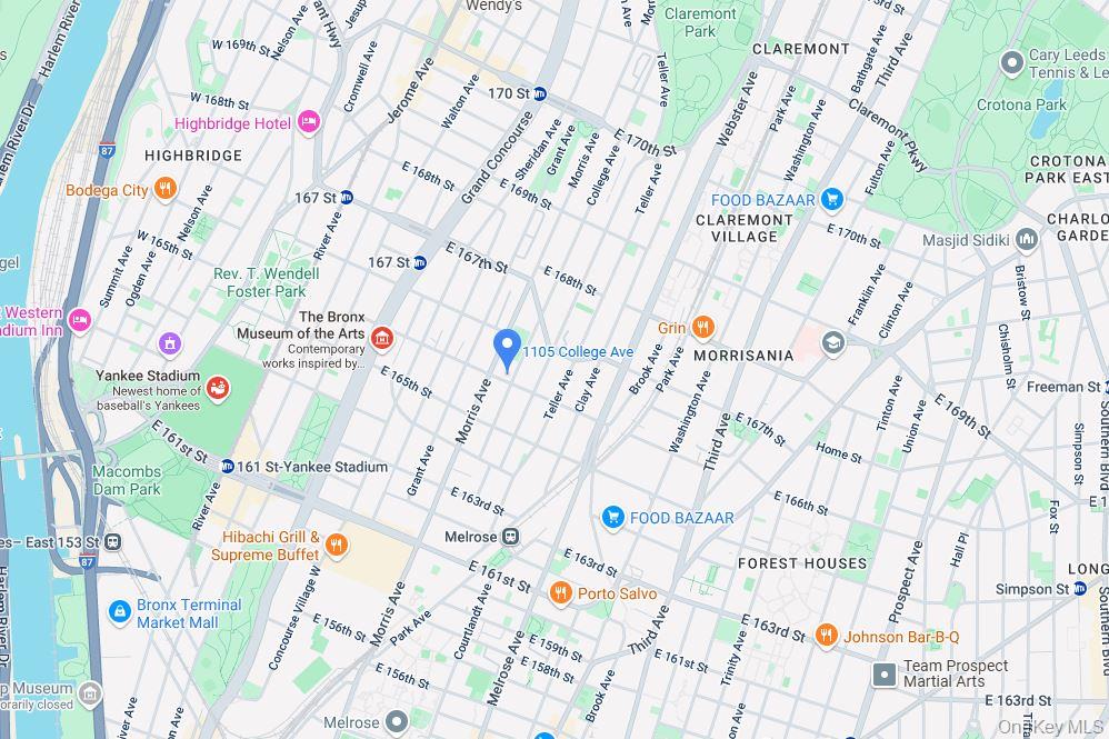 1105 College Avenue # Stores 1 - 2, Bronx, NY 10456