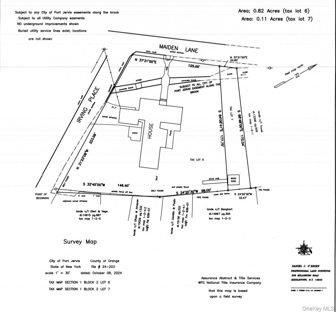29 Maiden Lane, Port Jervis, NY 12771