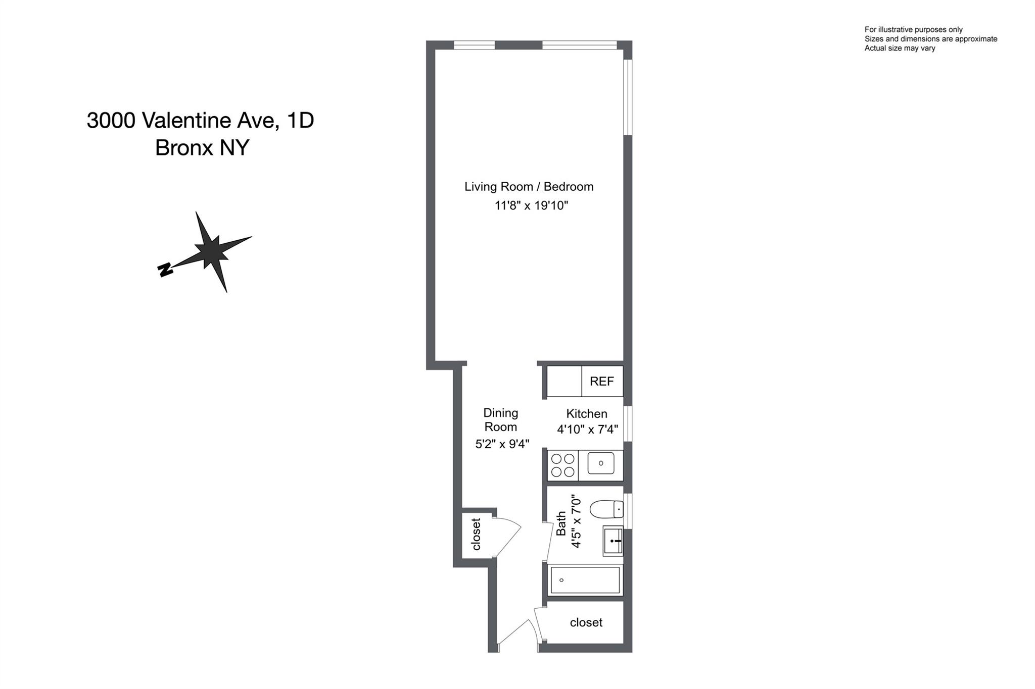 3000 Valentine Avenue # 1D, Bronx, NY 10458