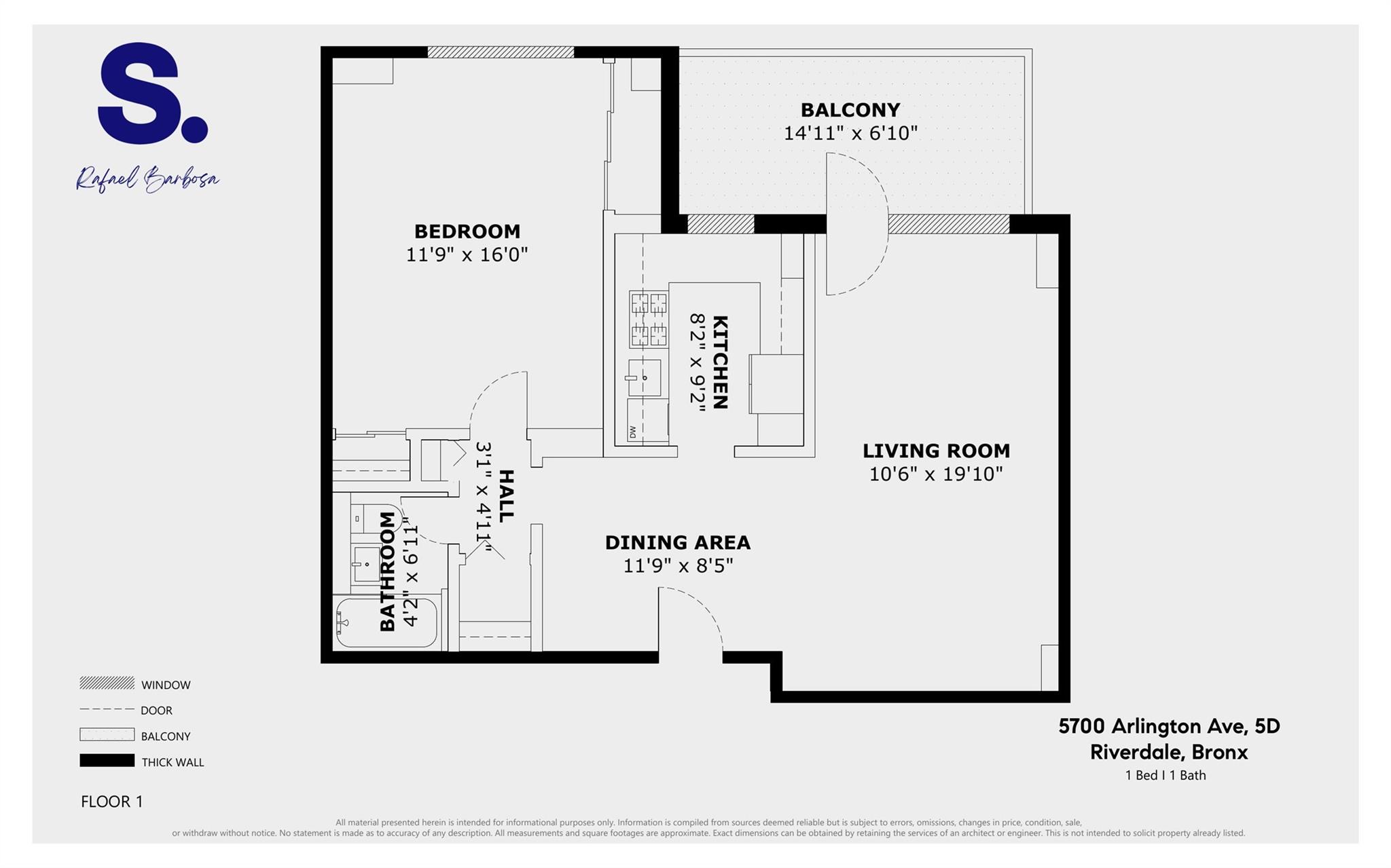 5700 Arlington Avenue # 5D, Bronx, NY 10471