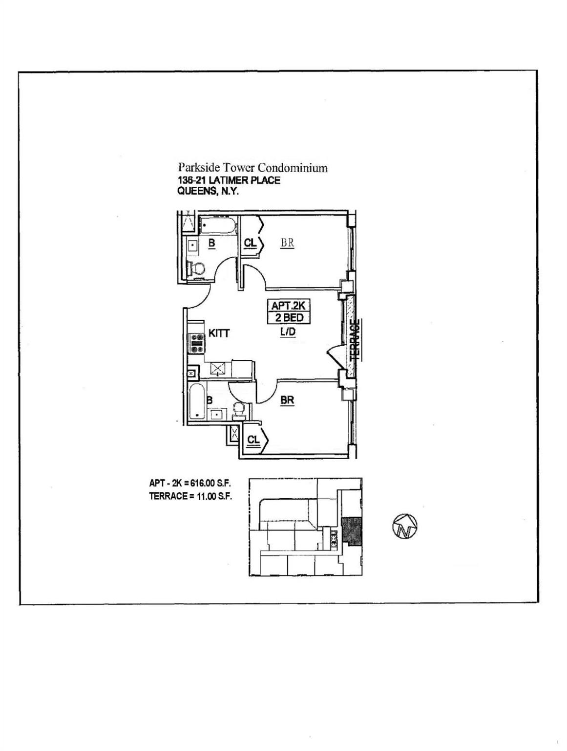 13621 Latimer Place # 2K, Flushing, NY 11354