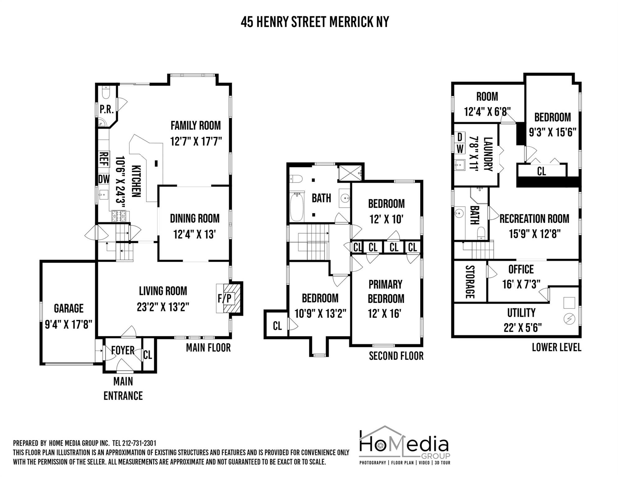 45 Henry Street, Merrick, NY 11566