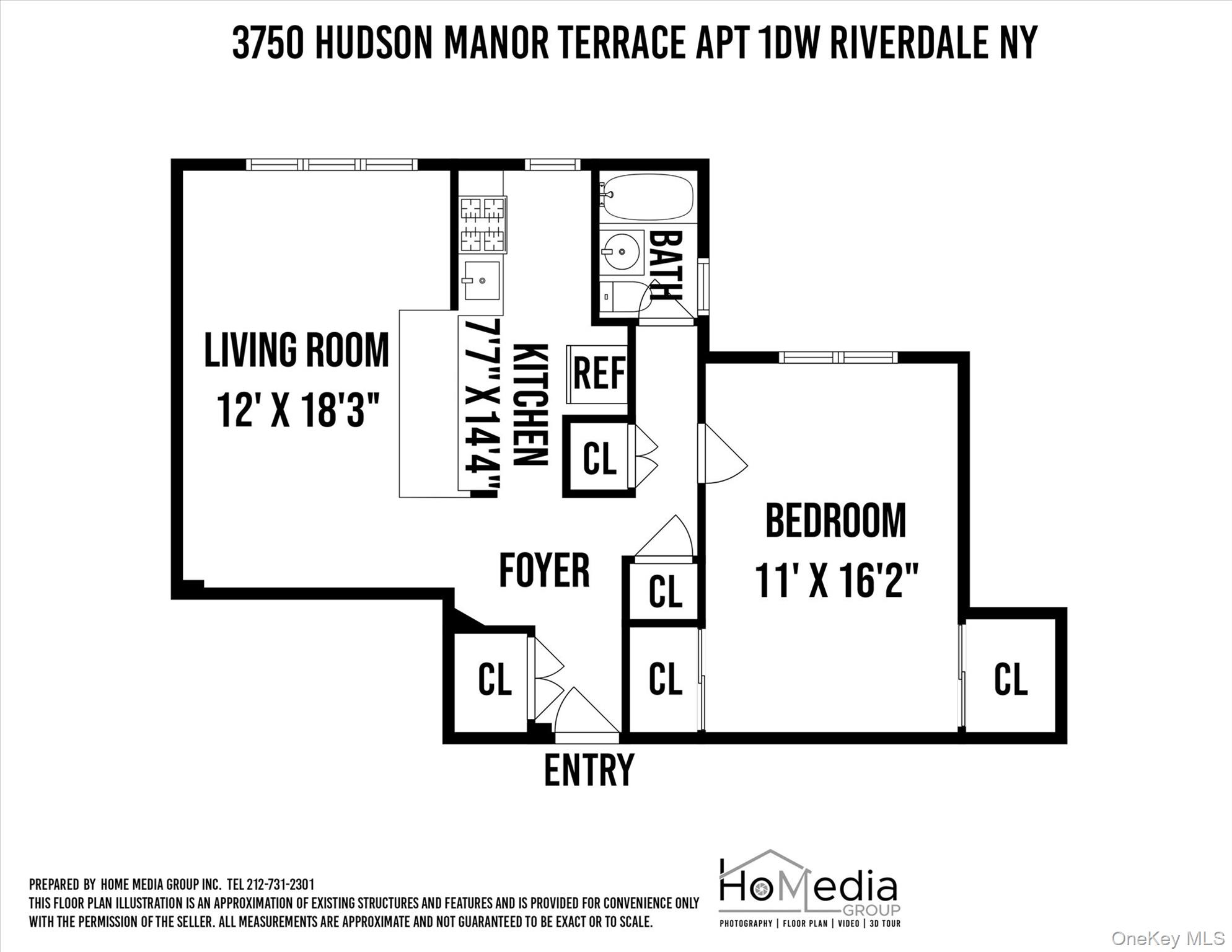 3750 Hudson Manor Terrace # 1DW, Bronx, NY 10463