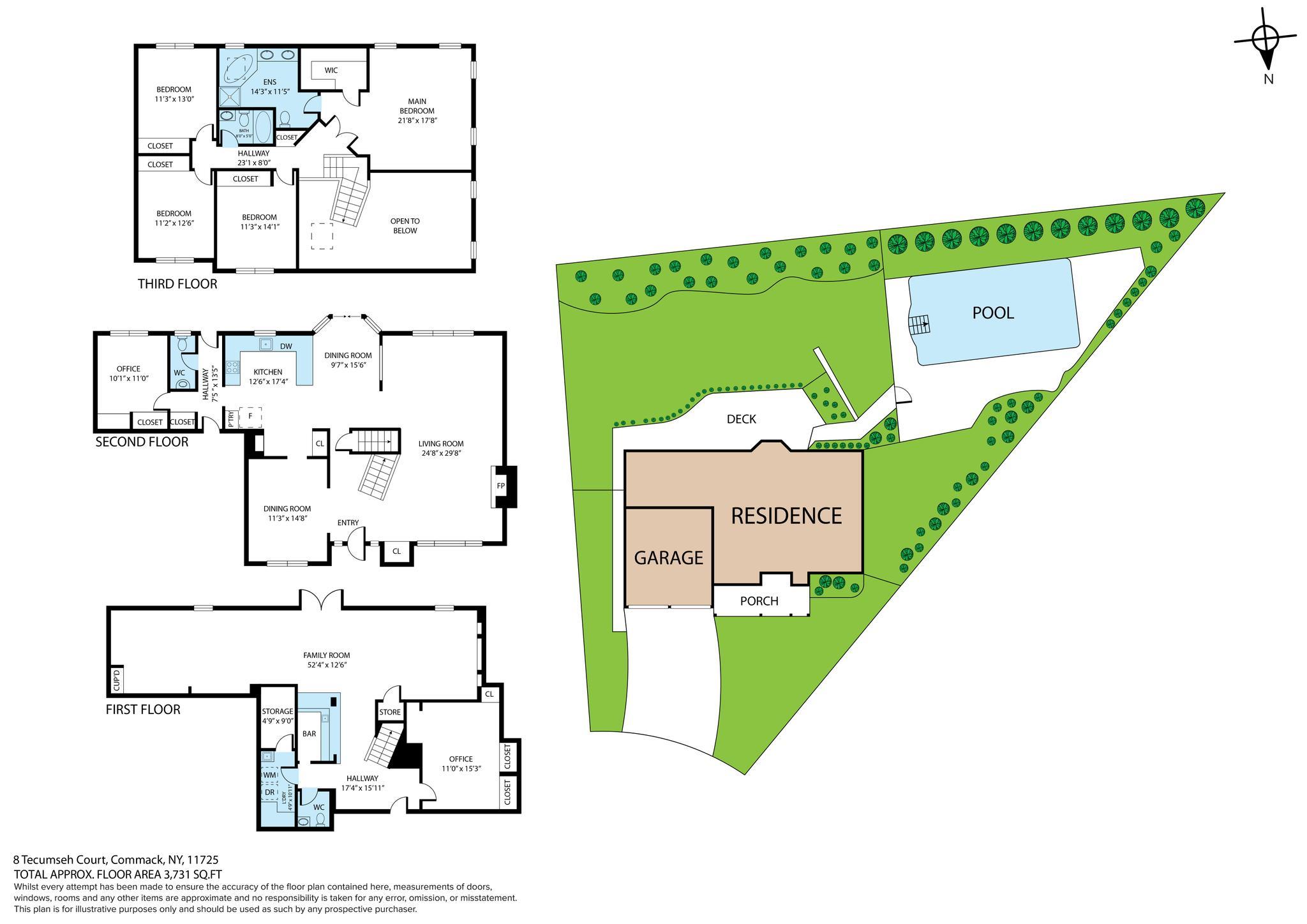 8 Tecumseh Court, Commack, NY 11725