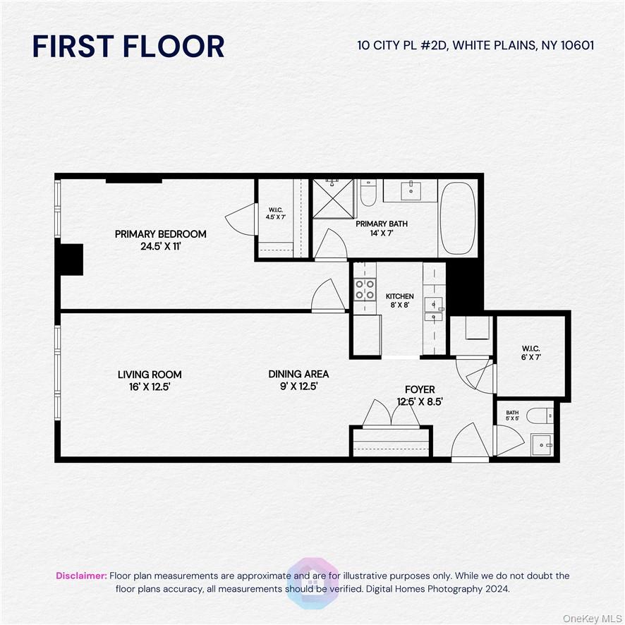 10 City Place # 2D, White Plains, NY 10601