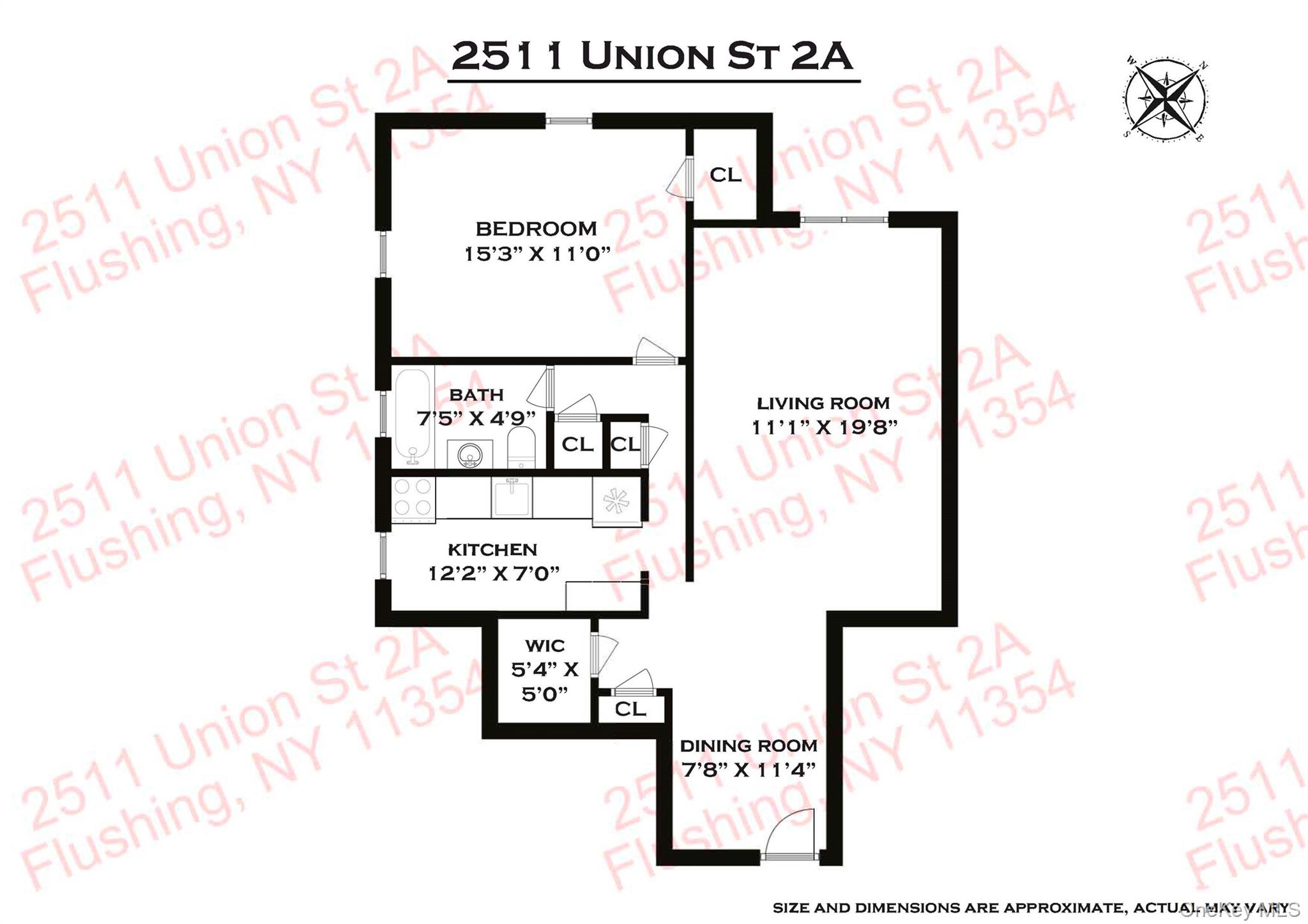 25-11 Union Street # 2A, Flushing, NY 11354