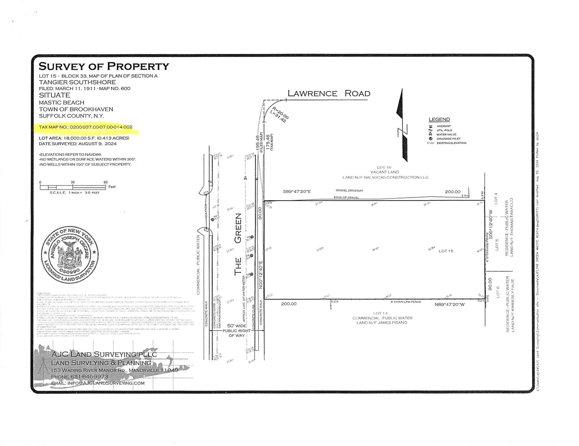 VL - (Sec 937 Lot 14) The Green, Shirley, NY 11967