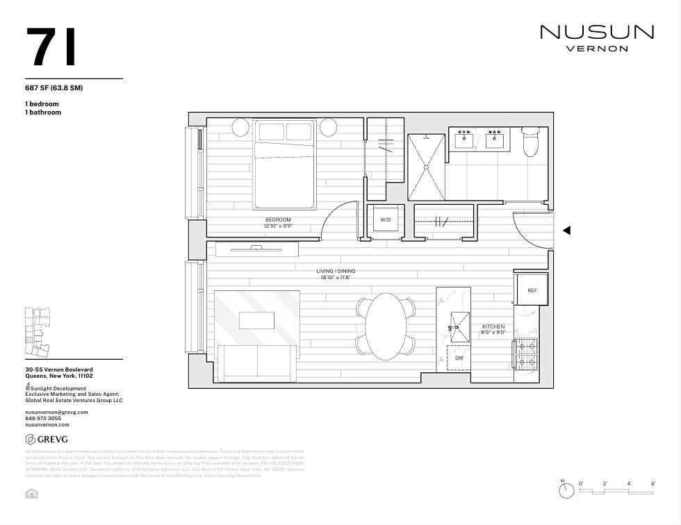 30-55 Vernon Boulevard # 7I, Long Island City, NY 11102