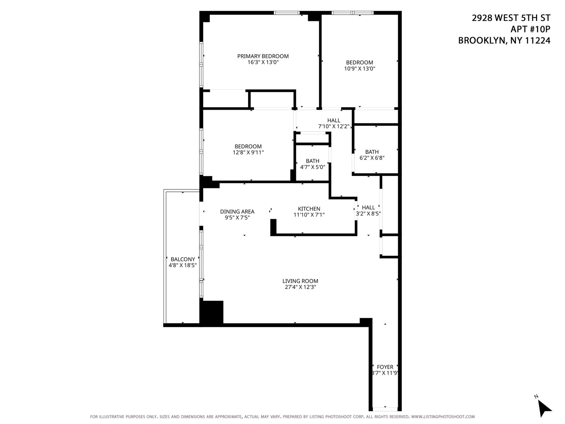 2928 W 5th Street # 10P, Brooklyn, NY 11224