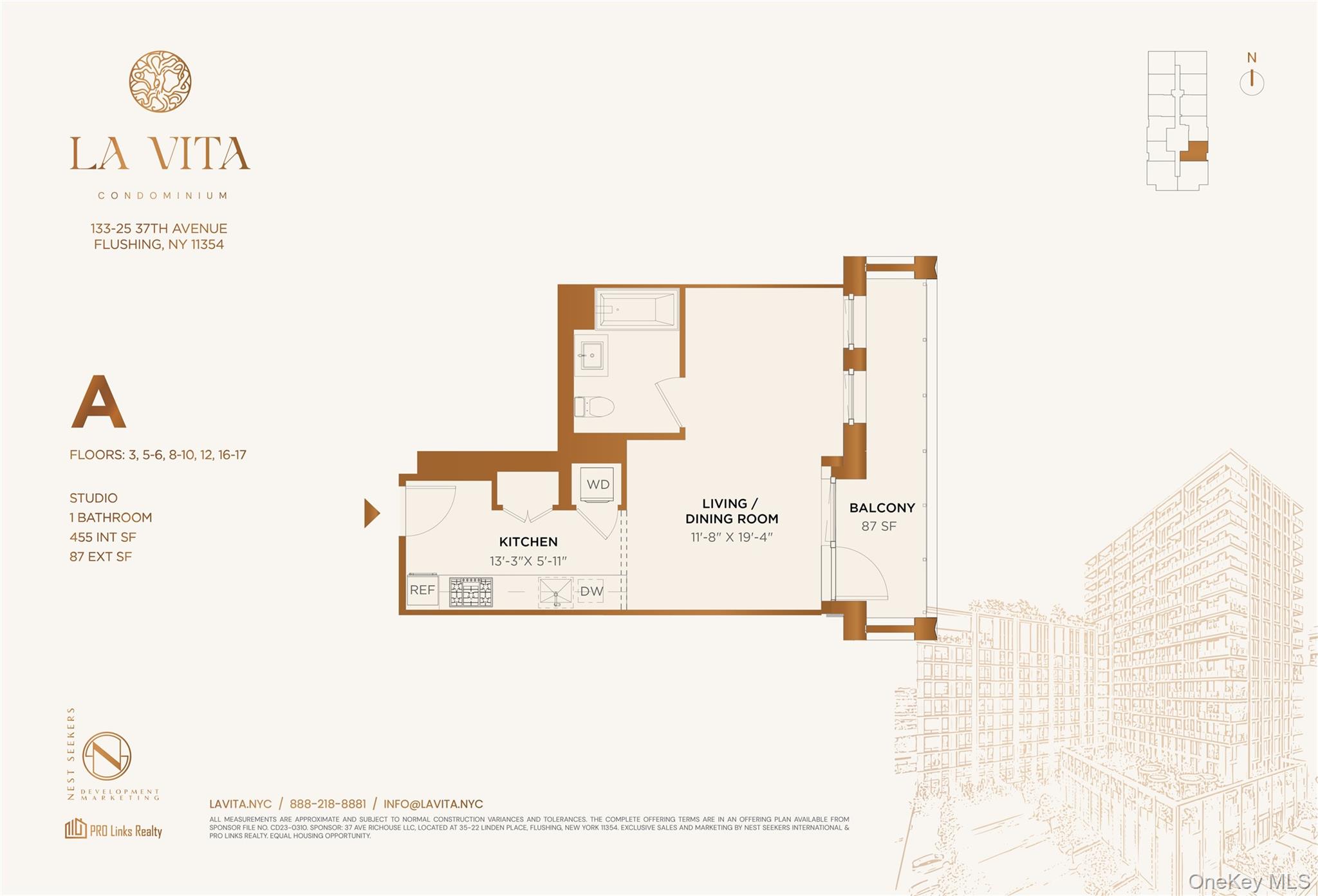 133-25 37 Avenue # 3A, Flushing, NY 11354